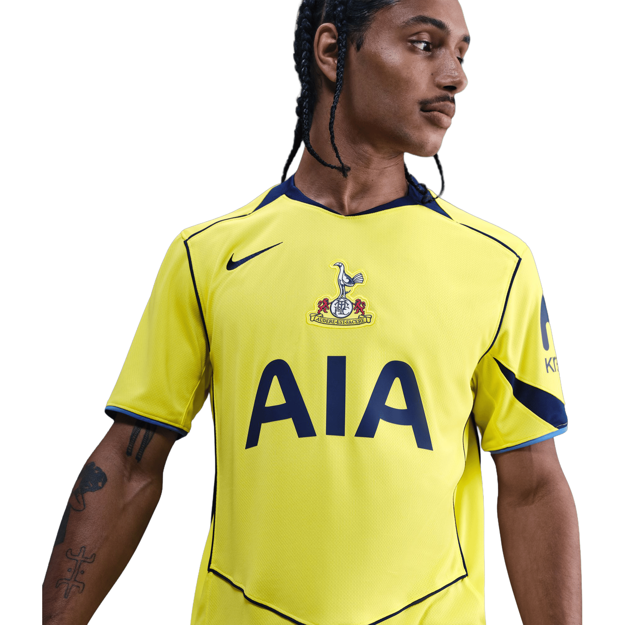 Mens Nike Tottenham Hotspur 25/26 Stadium Third Replica Football Jersey