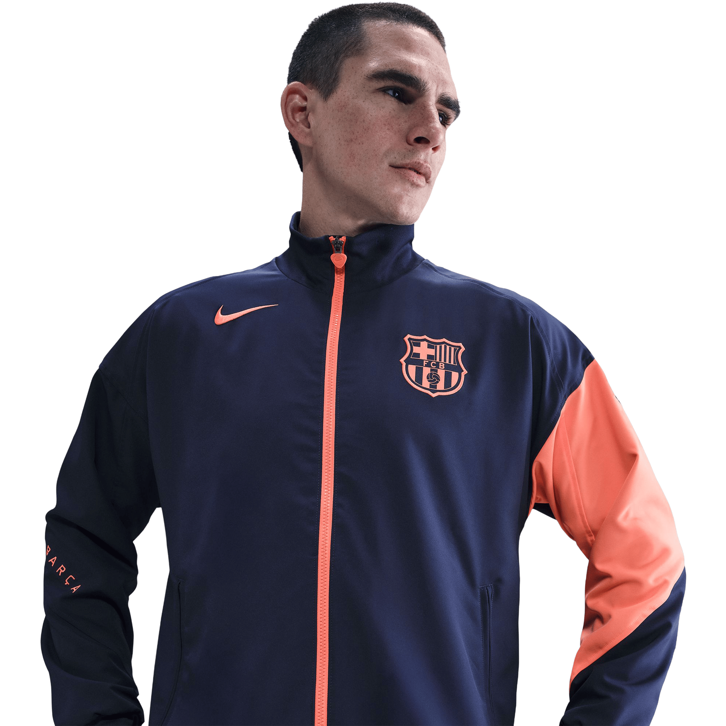 Mens Nike FC Barcelona Dri-FIT Total 90 Anthem Jacket