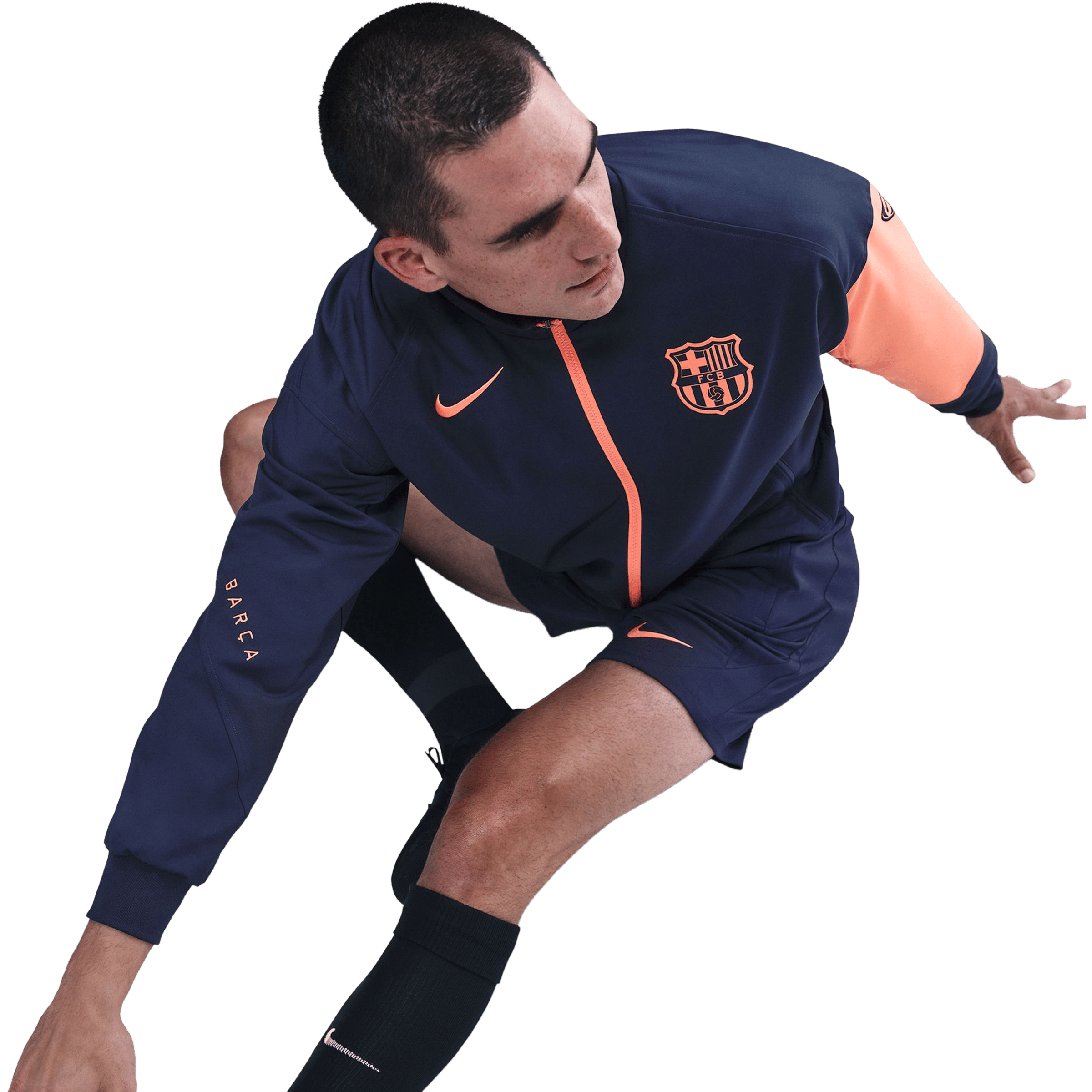 Mens Nike FC Barcelona Dri-FIT Total 90 Anthem Jacket