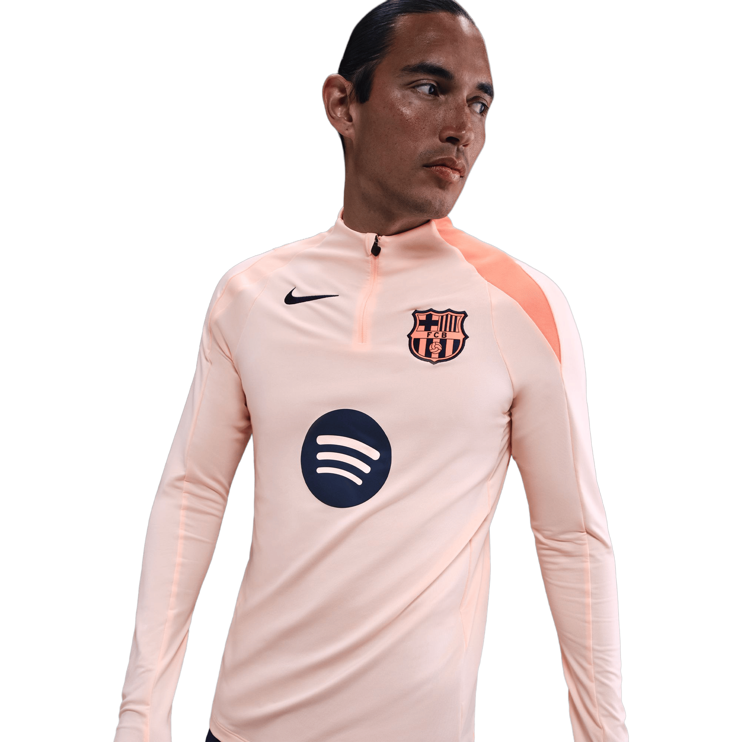 Mens Nike FC Barcelona Dri-FIT Total 90 Knit Drill Top