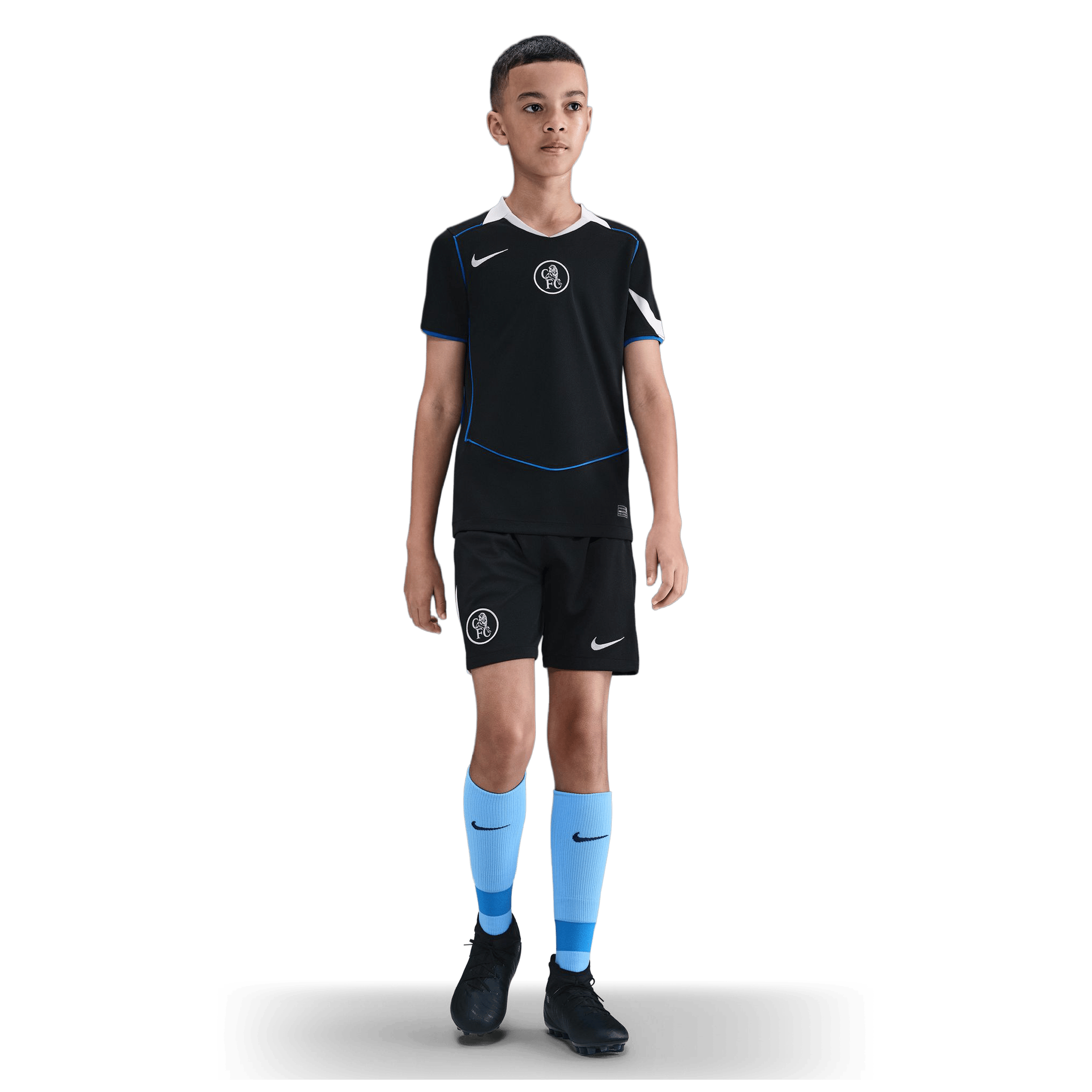 Kids Nike Chelsea FC 25/26 (Older Kids) Stadium Third Replica Football Jersey