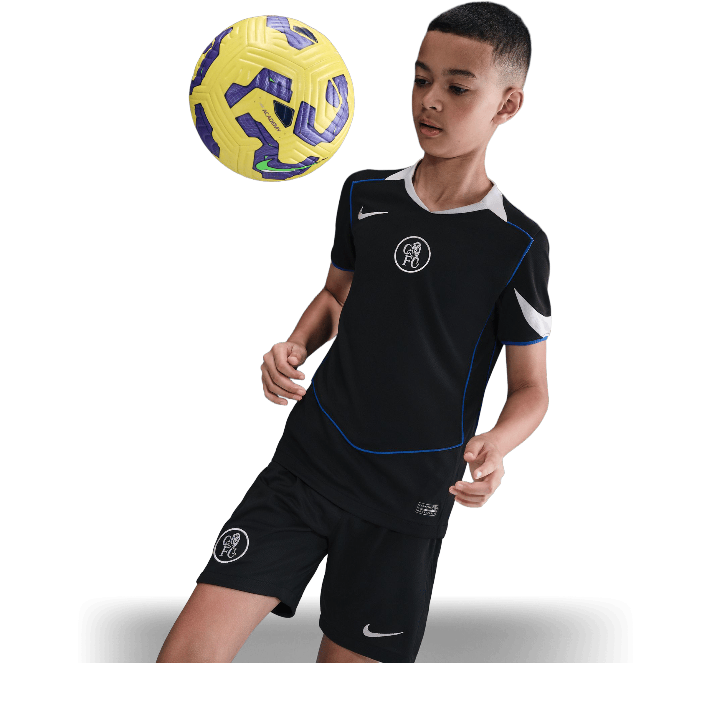 Kids Nike Chelsea FC 25/26 (Older Kids) Stadium Third Replica Football Jersey