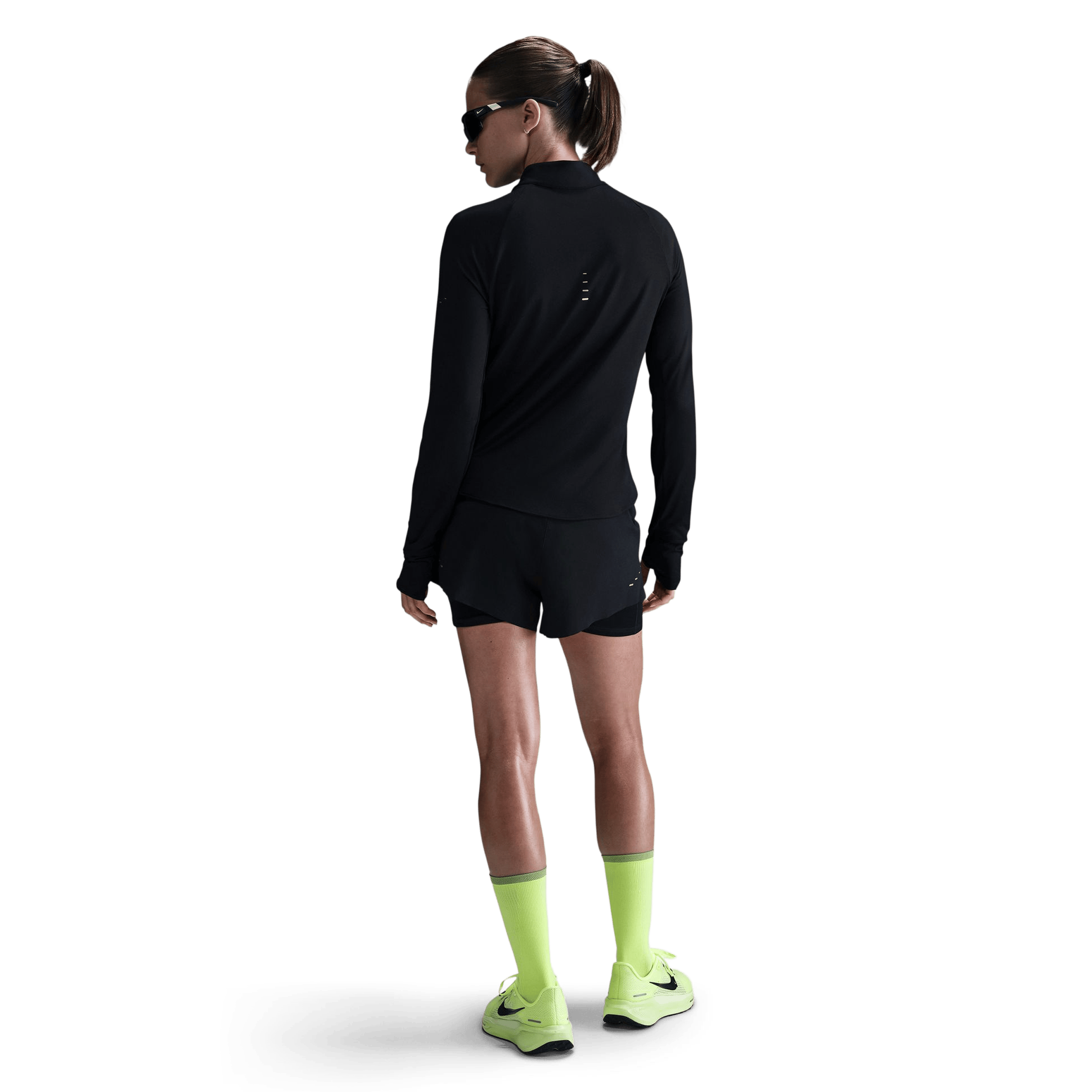 Womens Nike Swift Dri-FIT UV 1/4-Zip Running Top