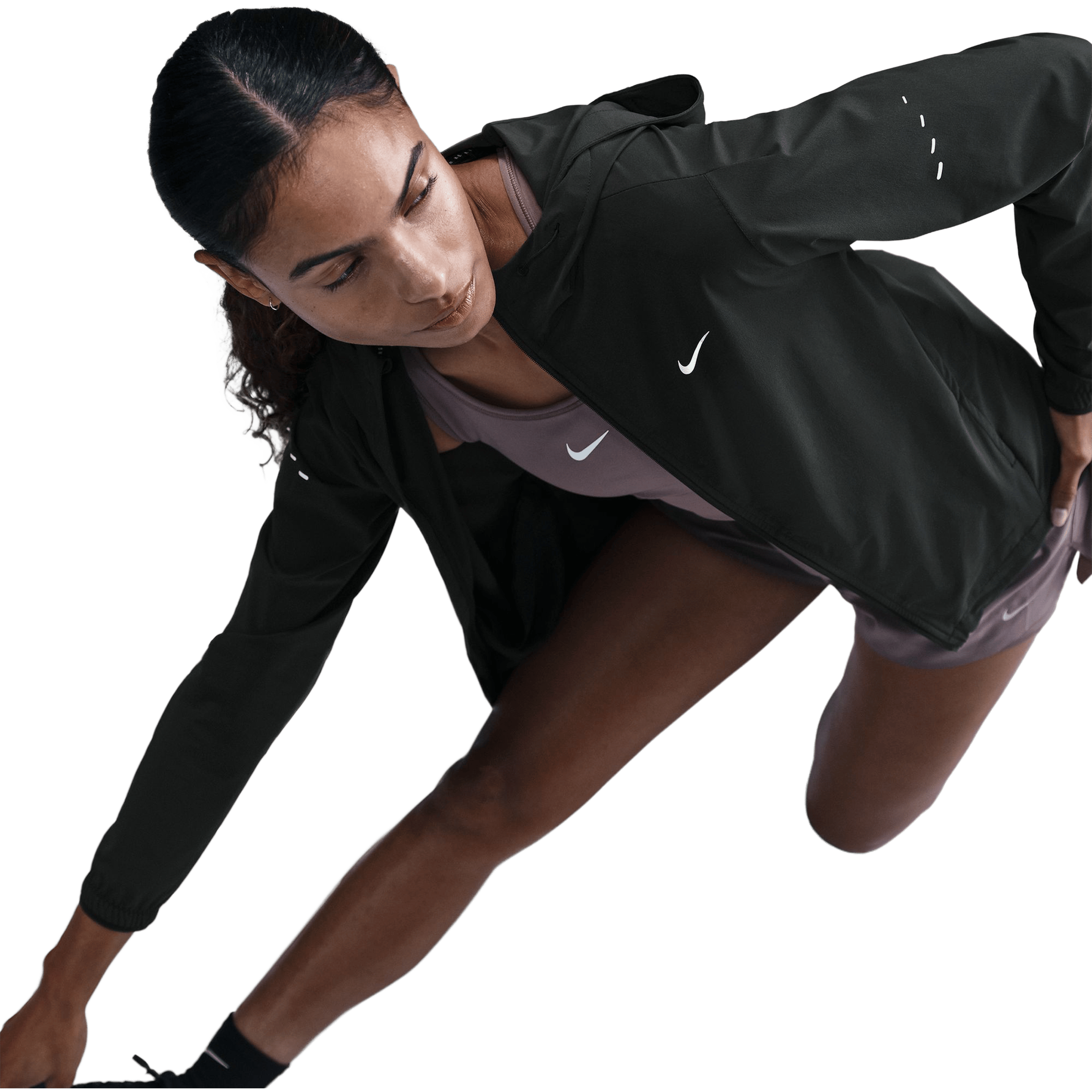 Womens Nike Swift Repel Packable Running Jacket