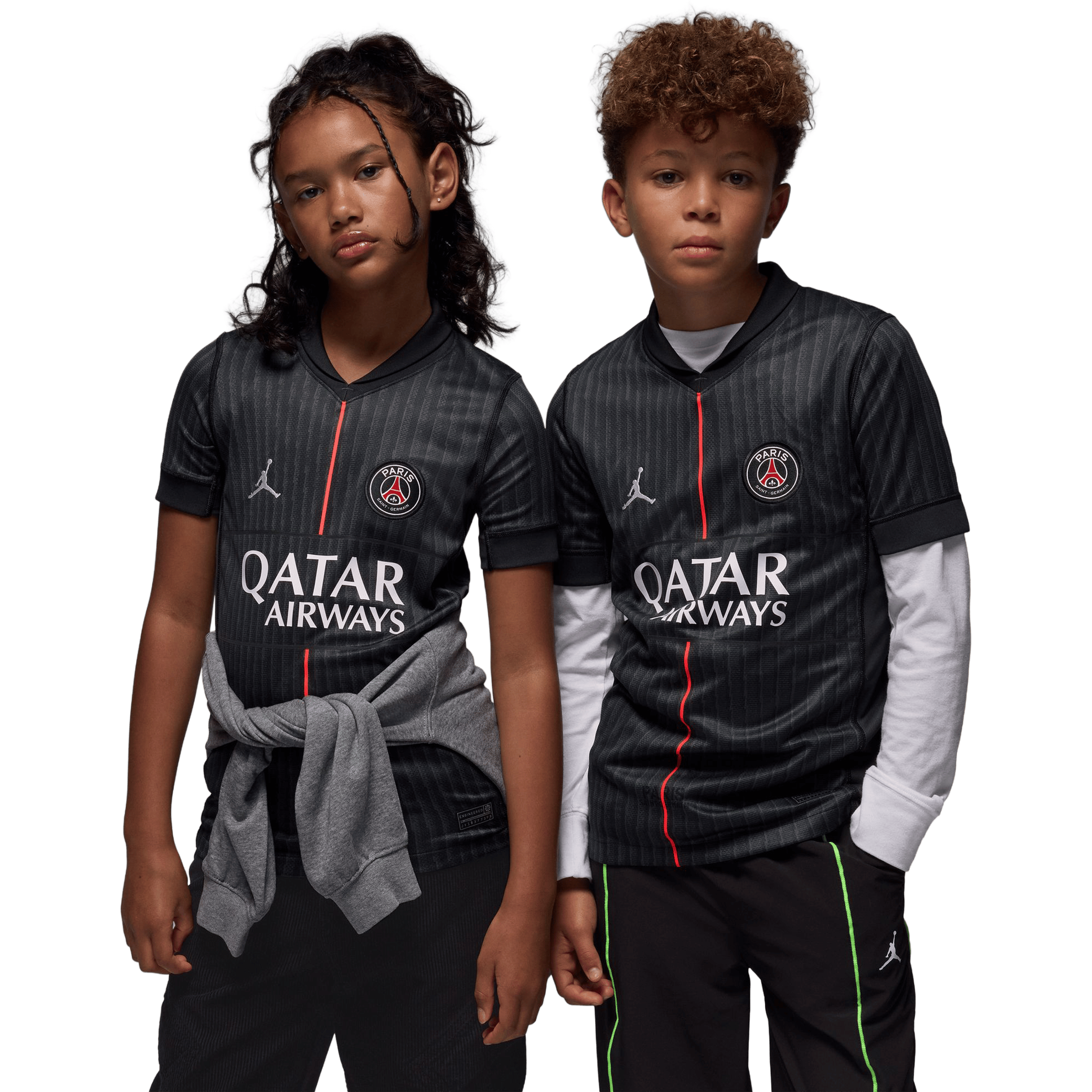 Kids Nike Paris Saint-Germain 25/26 Stadium Fourth Replica Football Jersey