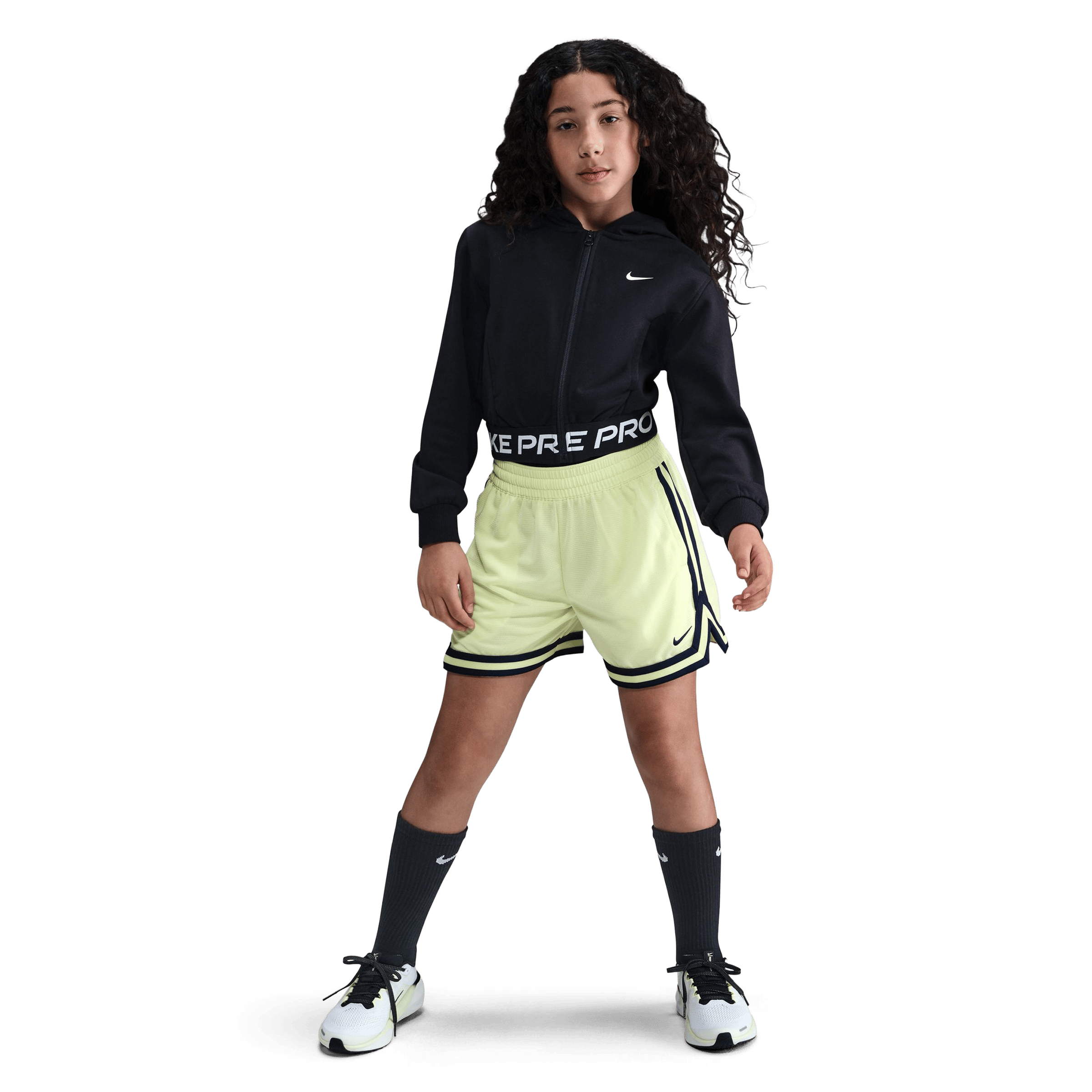 Kids Nike Pro Fleece Dri-FIT Full-Zip Hoodie
