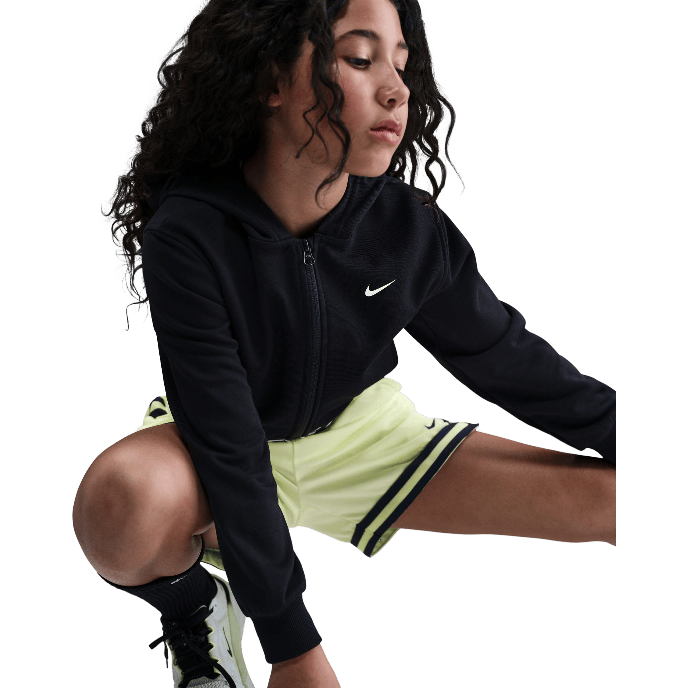 Kids Nike Pro Fleece Dri-FIT Full-Zip Hoodie