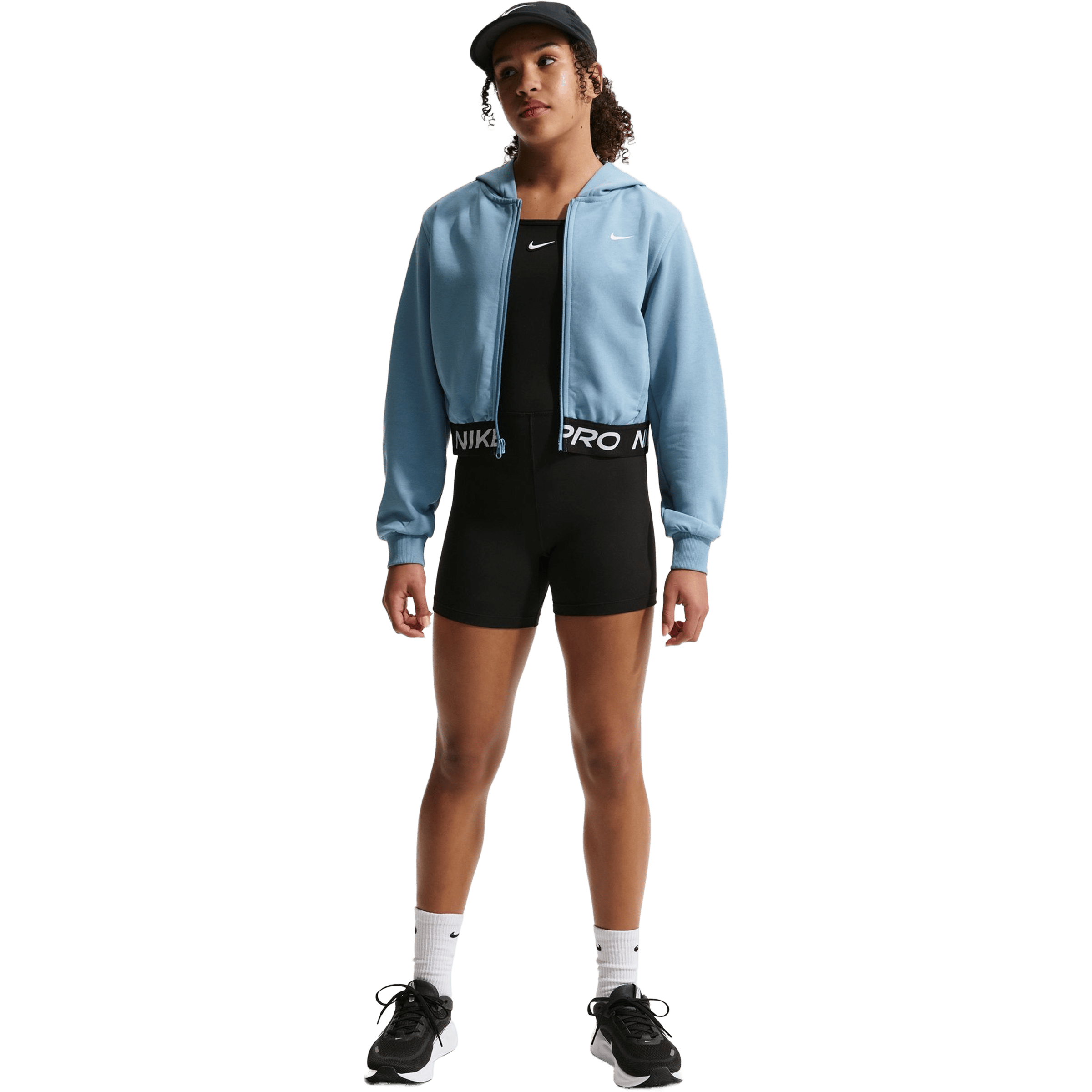 Kids Nike Pro Fleece Dri-FIT Full-Zip Hoodie