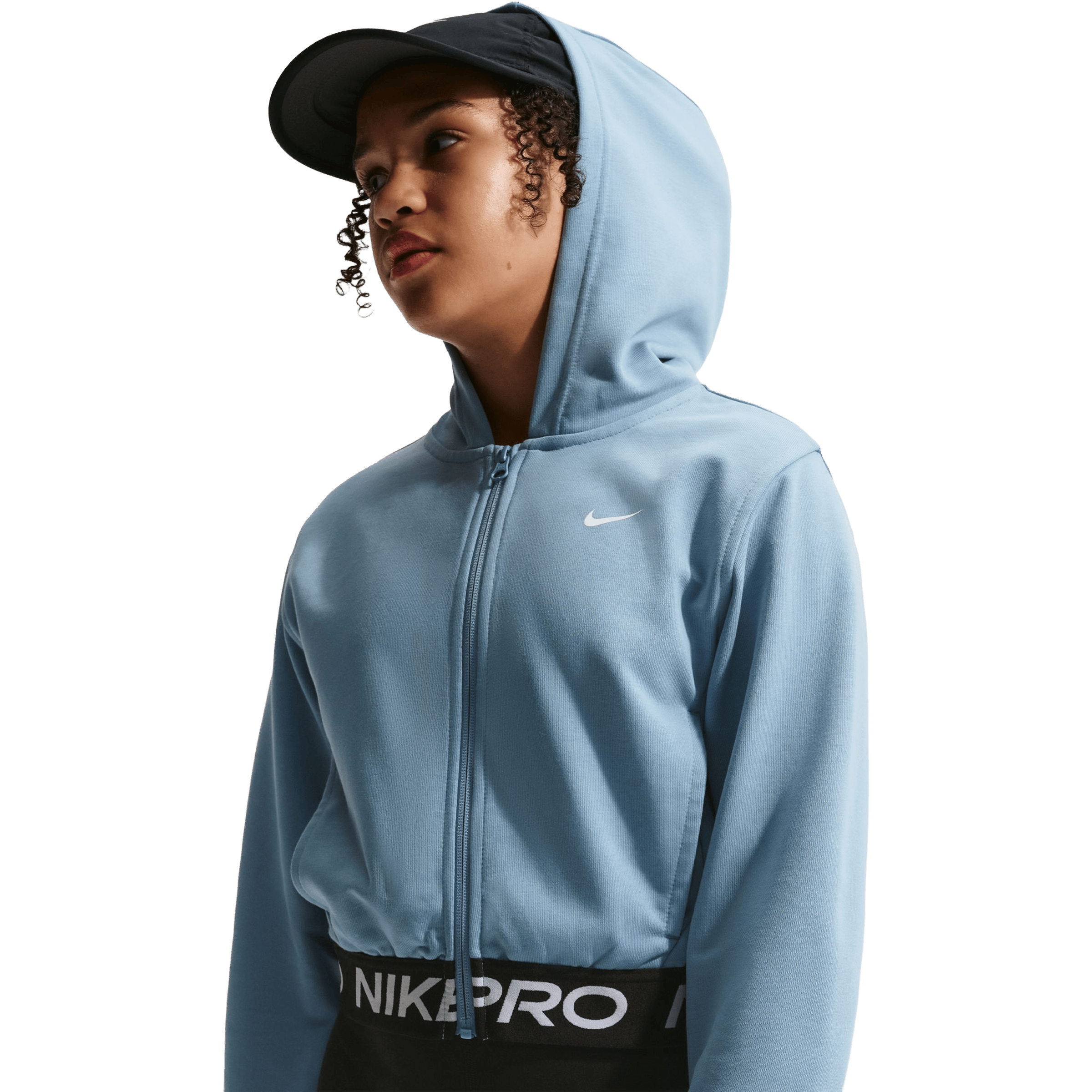 Kids Nike Pro Fleece Dri-FIT Full-Zip Hoodie