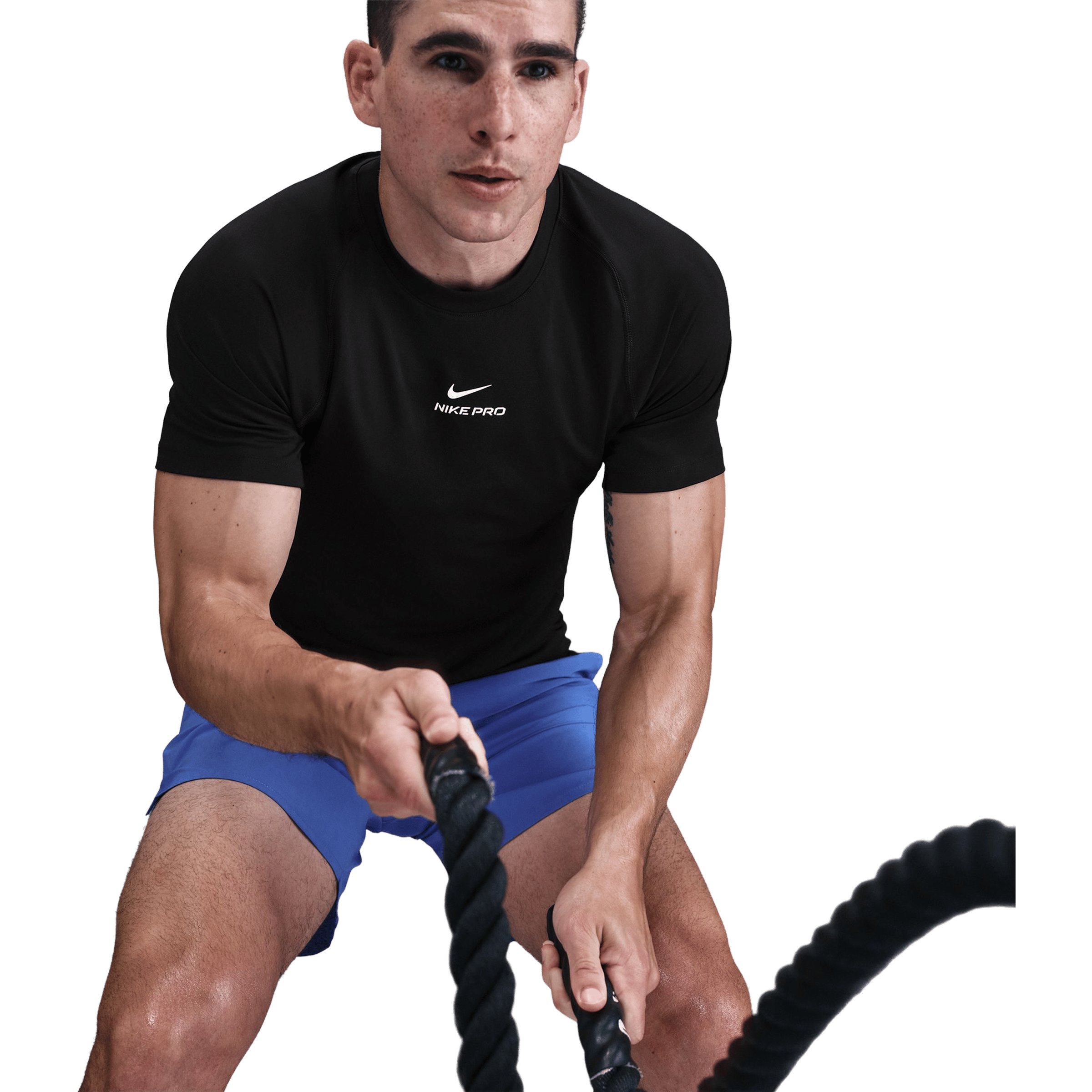 Mens Nike Pro Training Dri-FIT Short-Sleeve Top