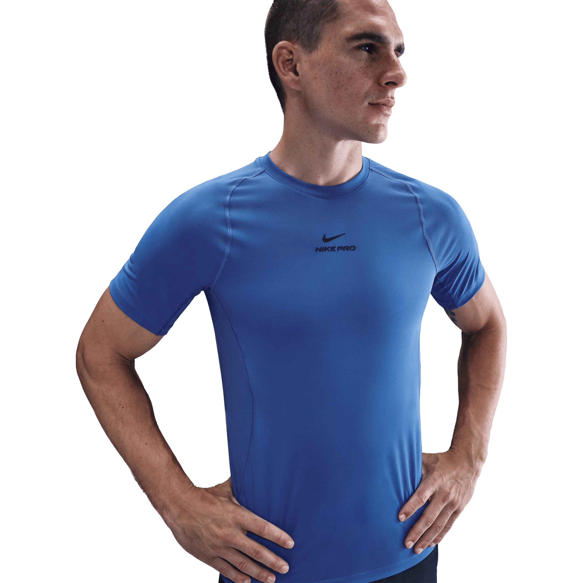 Mens Nike Pro Training Dri-FIT Short-Sleeve Top