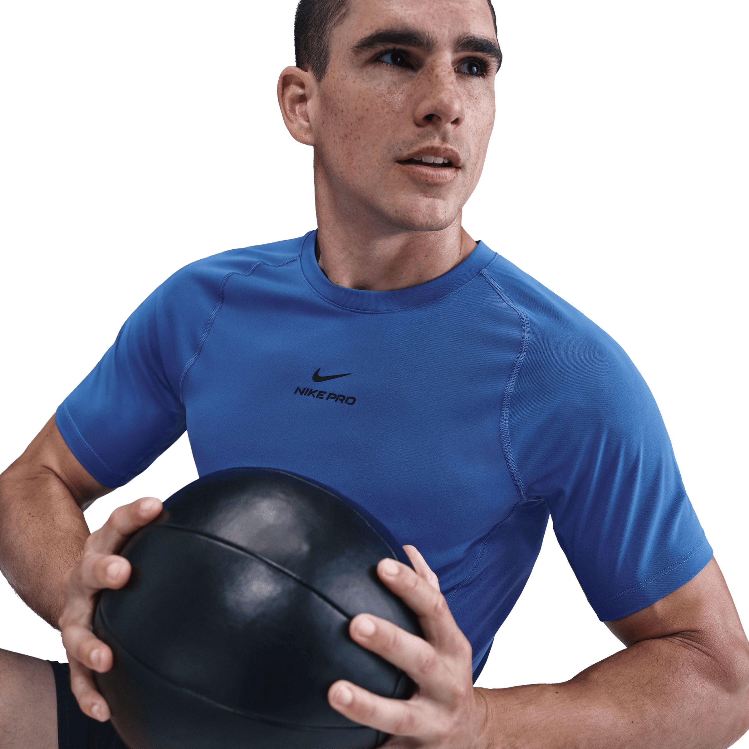 Mens Nike Pro Training Dri-FIT Short-Sleeve Top