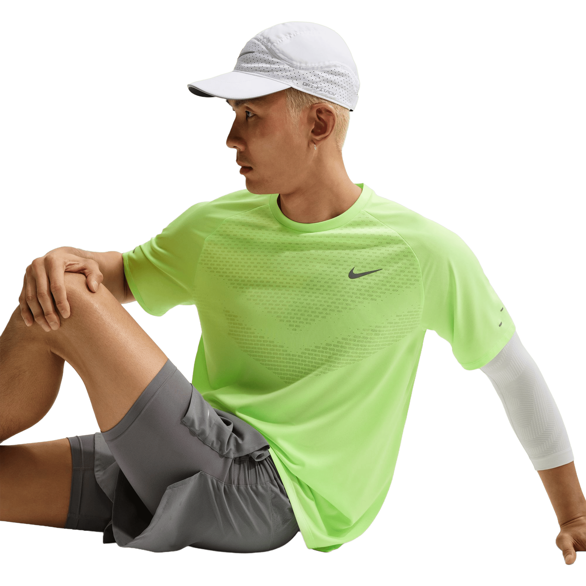 Mens Nike Stride ADV Short-Sleeve Running Tee