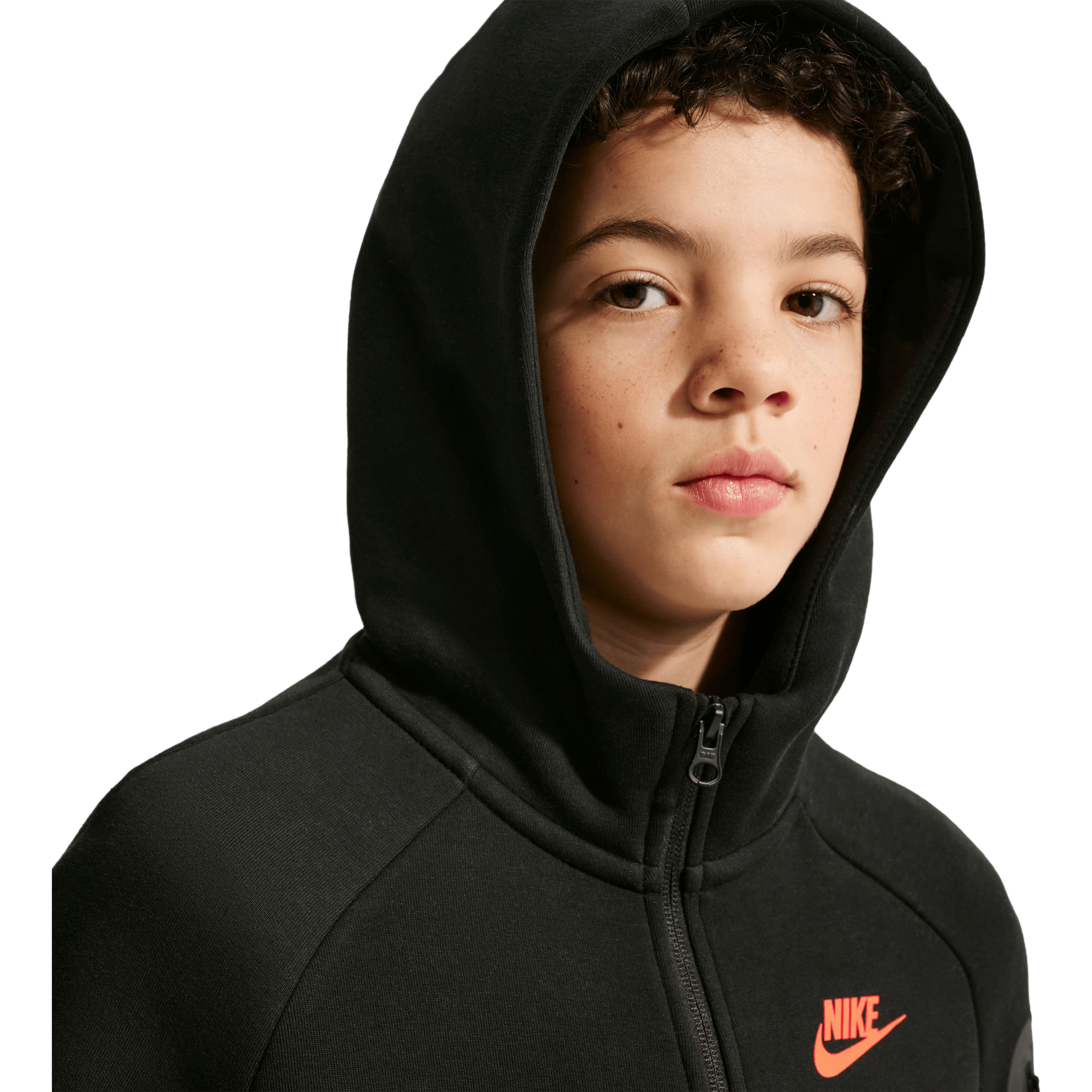 Kids Nike Sportswear Tech Fleece Full-Zip Hoodie