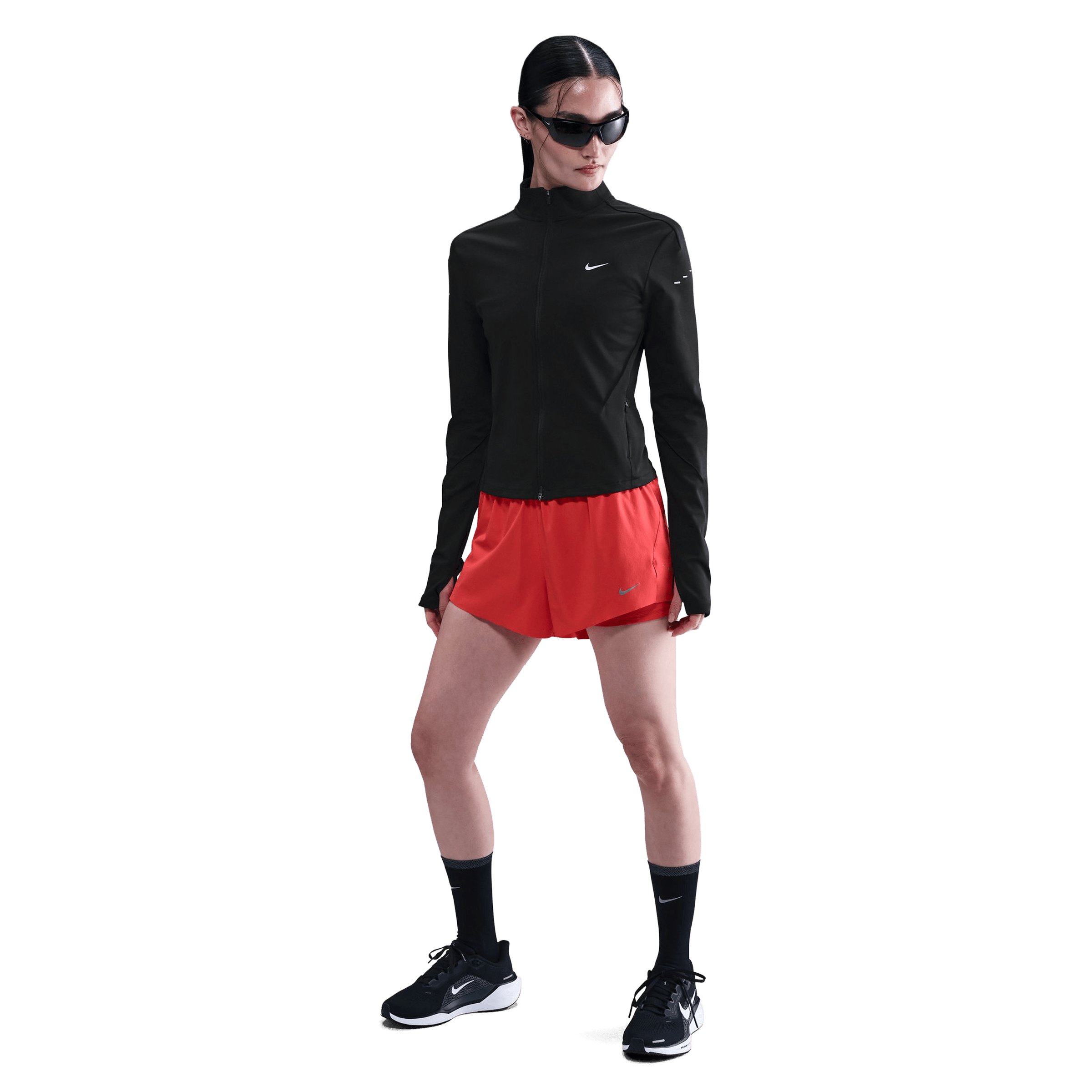 Womens Nike Swift Full-Zip Mid-Layer Running Jacket