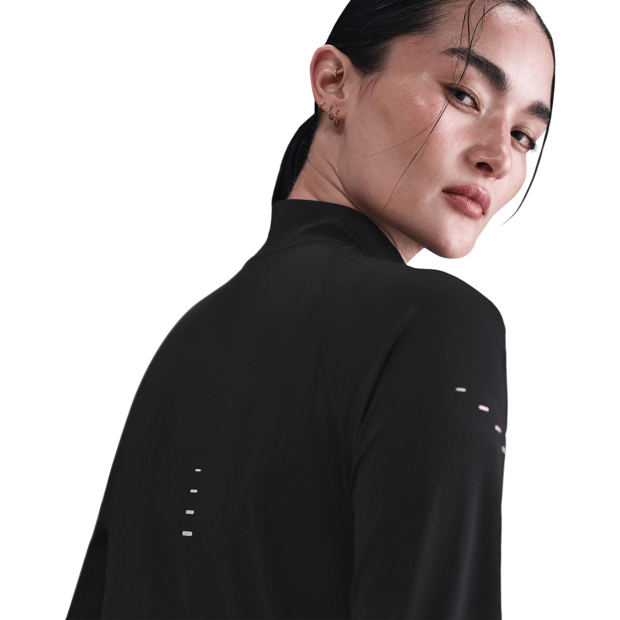Womens Nike Swift Full-Zip Mid-Layer Running Jacket