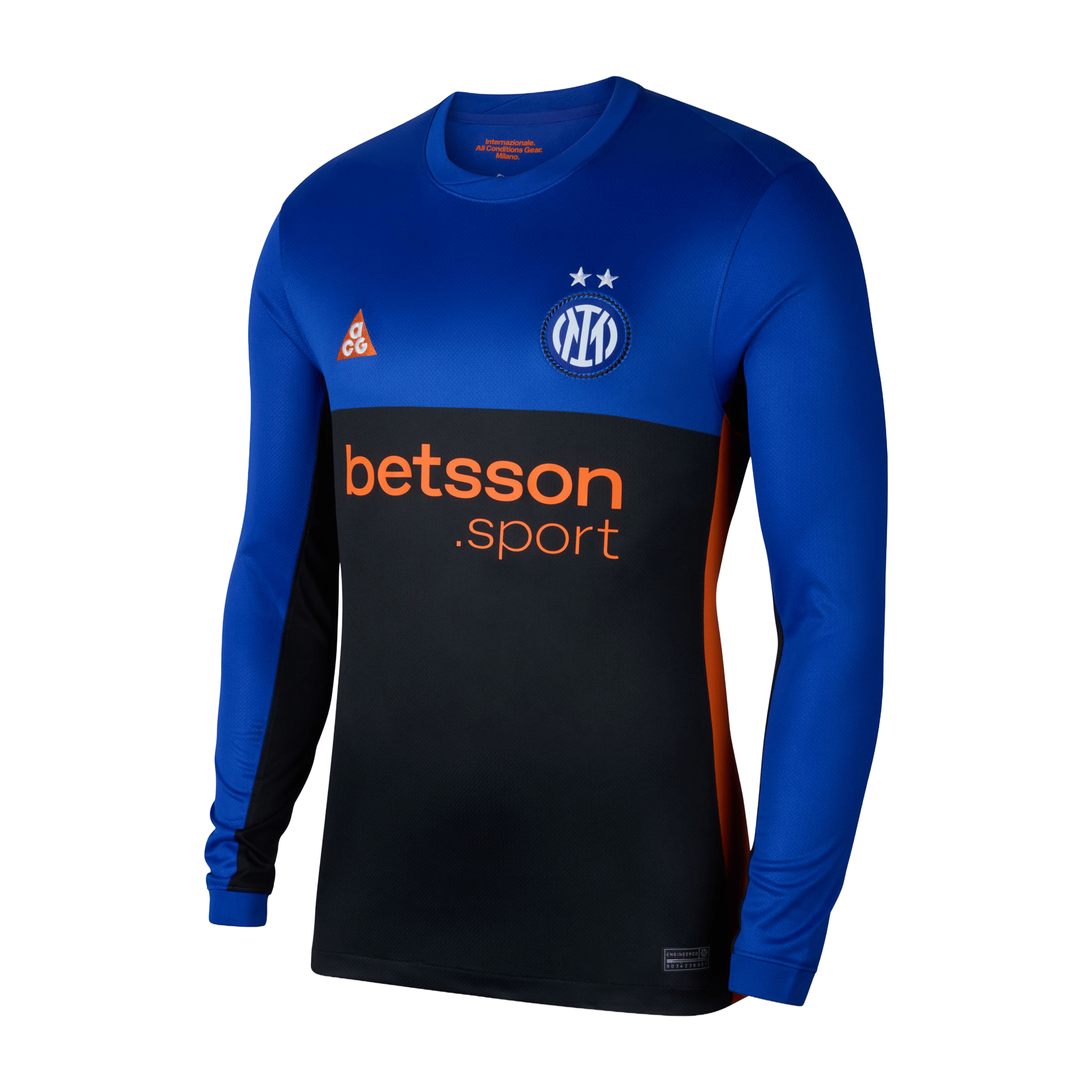 Mens Nike Inter Milan 2026 Stadium ACG Replica Football Jersey