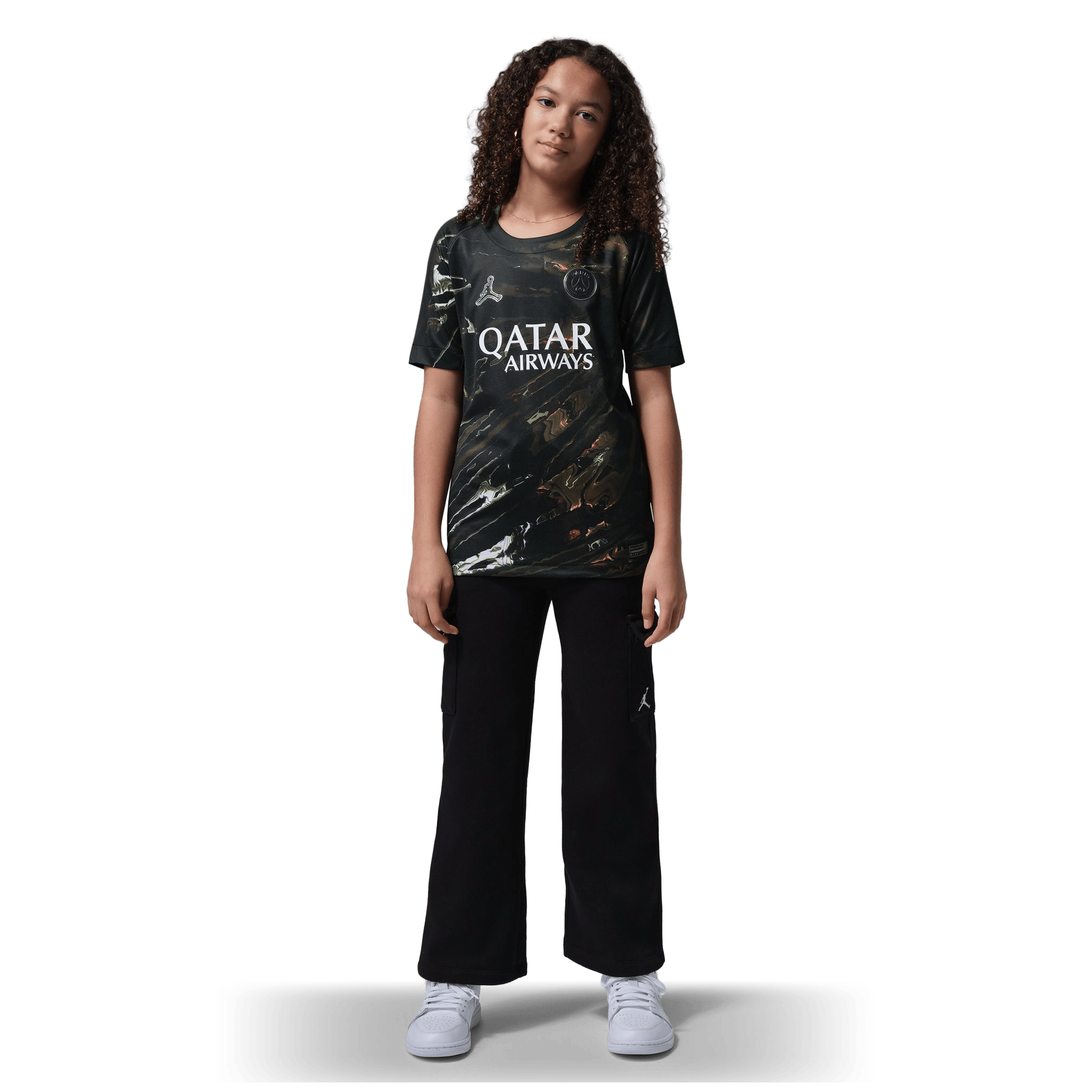 Kids Nike Paris Saint-Germain 26' (Older Kids) Stadium Jordan Replica Football Jersey