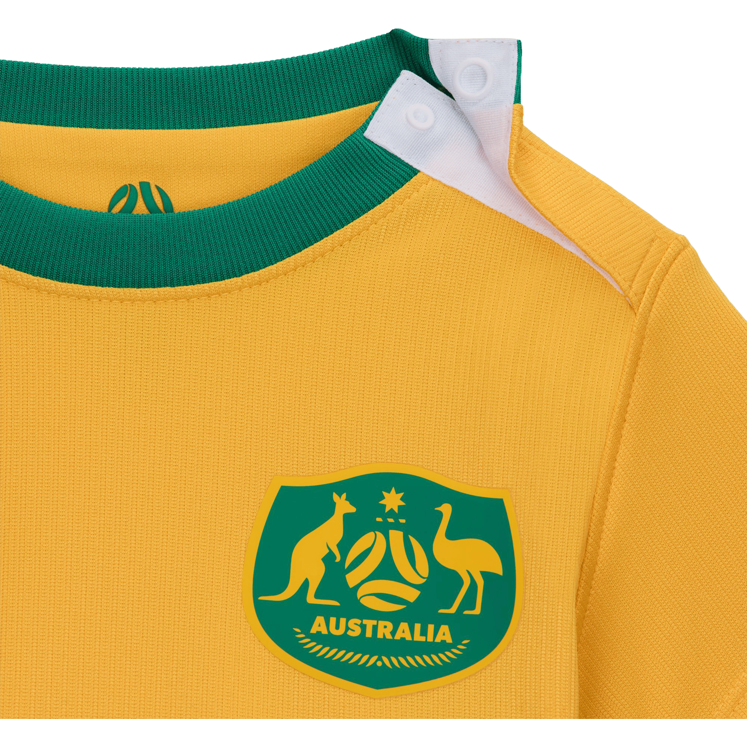 Kids Nike Australia 2026 Stadium Home Replica Football 3-Piece Kit