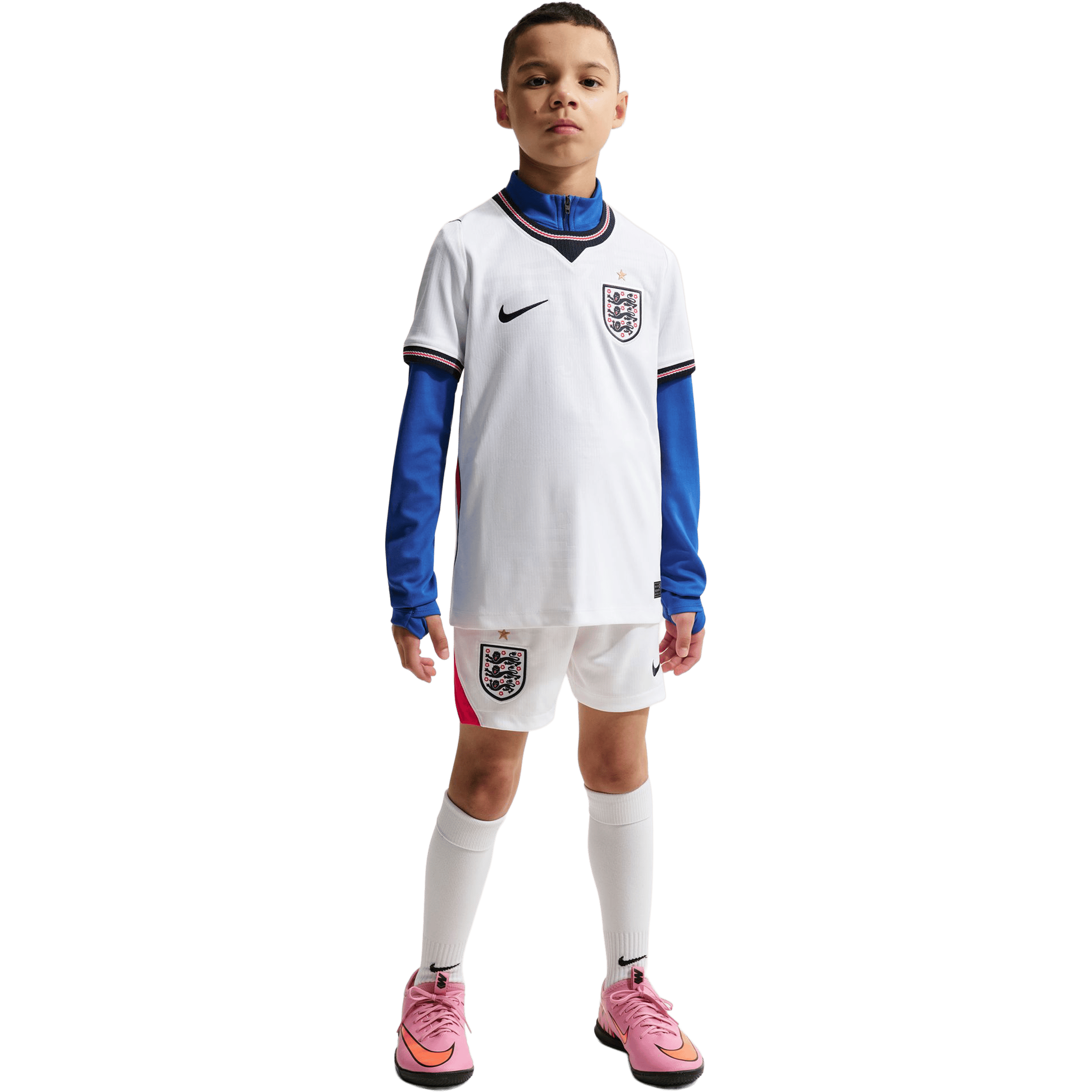 Kids Nike England 26' (Older Kids) Stadium Home Replica Football Jersey