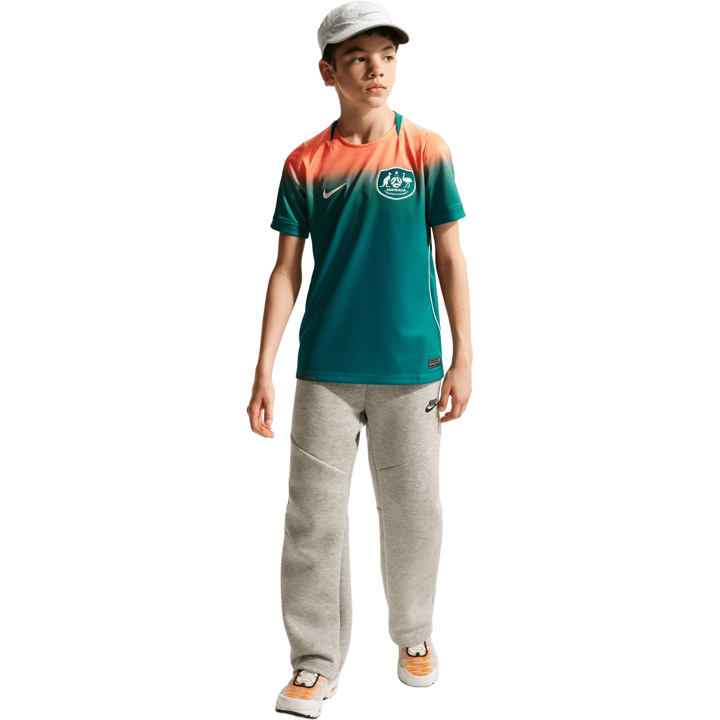 Kids Nike Australia 2026 Stadium Away Replica Football Jersey