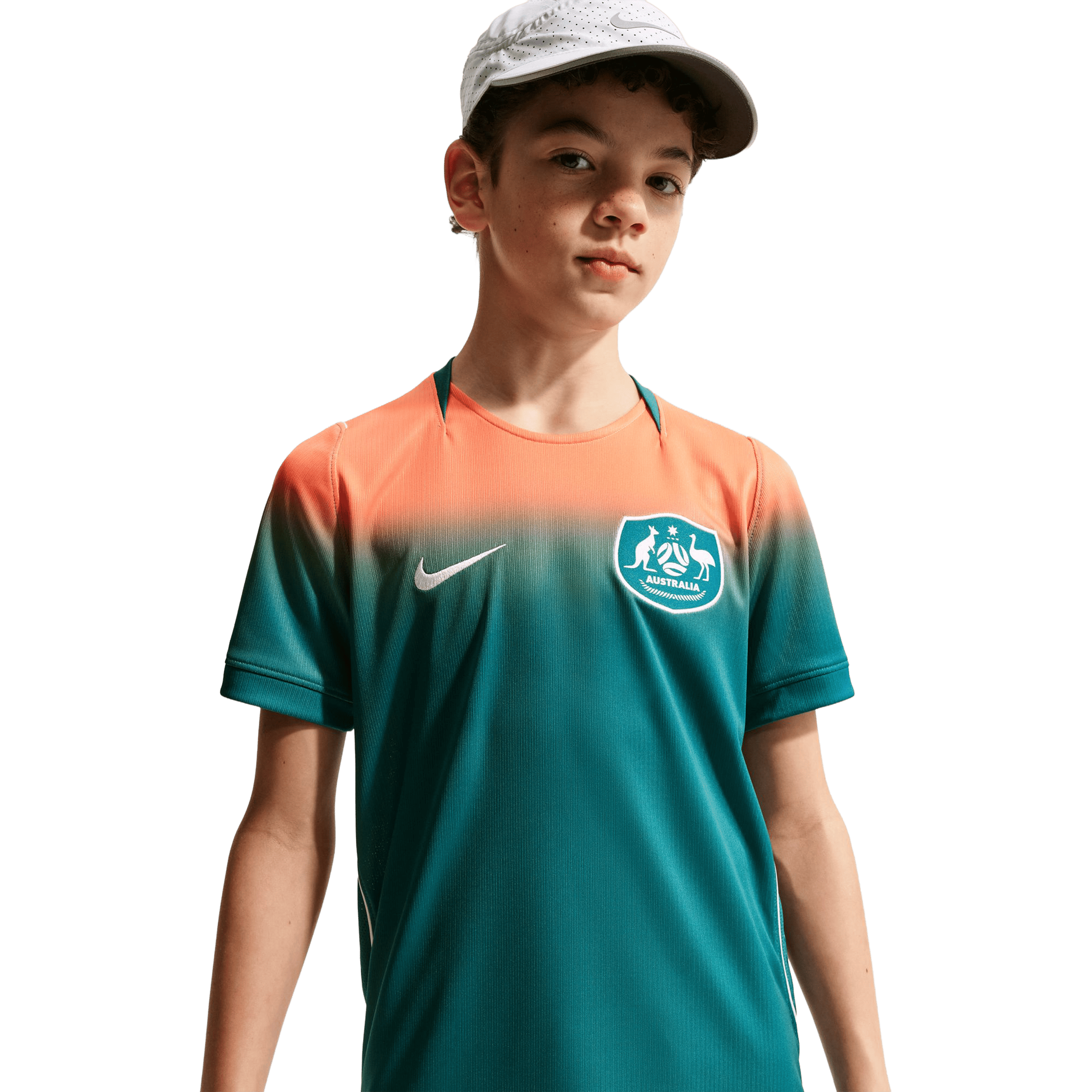 Kids Nike Australia 2026 Stadium Away Replica Football Jersey