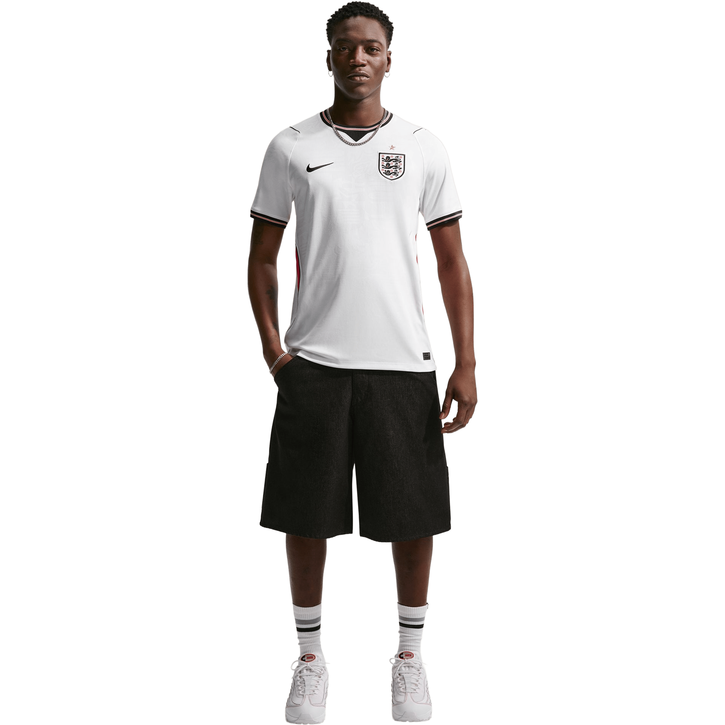 Mens Nike England 26' Stadium Home Replica Football Jersey