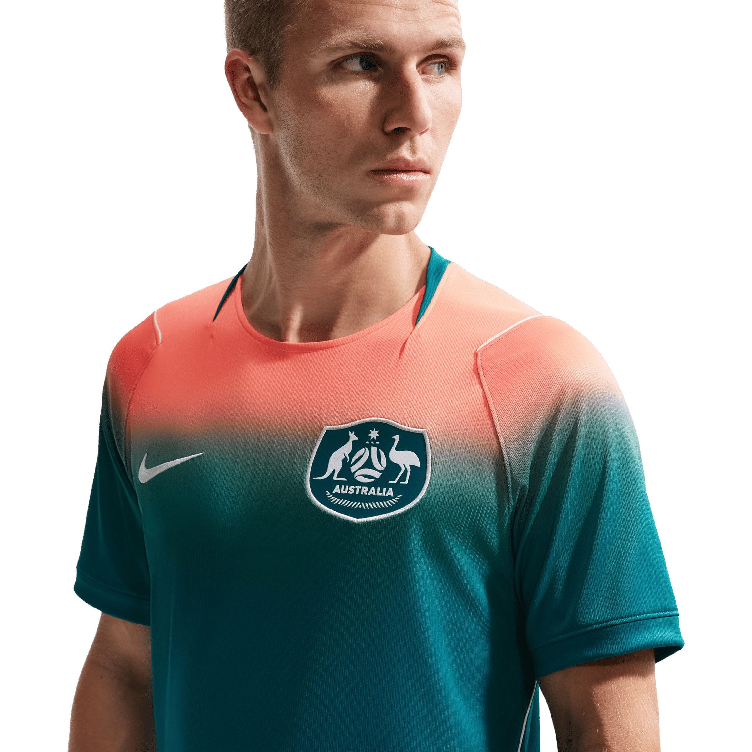 Mens Nike Australia 2026 Stadium Away Replica Football Jersey