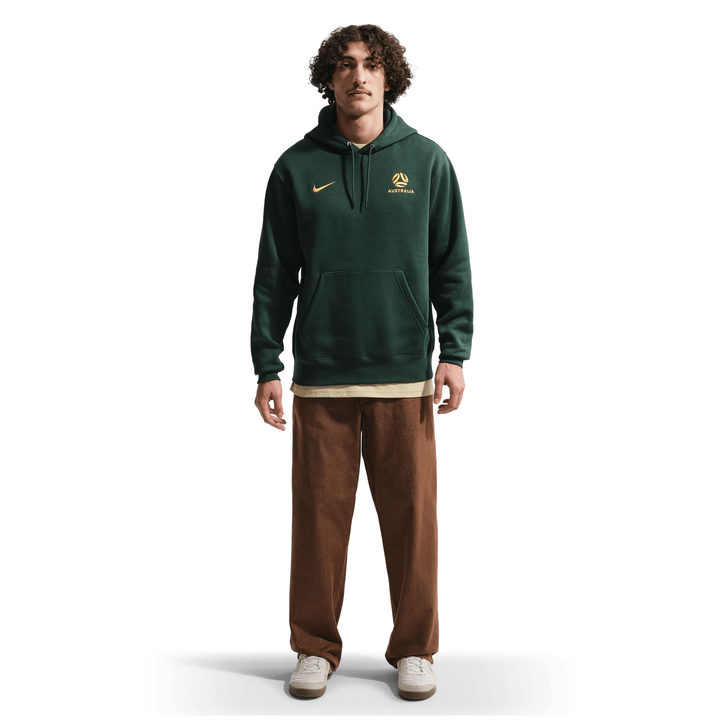 Mens Nike Australia Football Pullover Hoodie