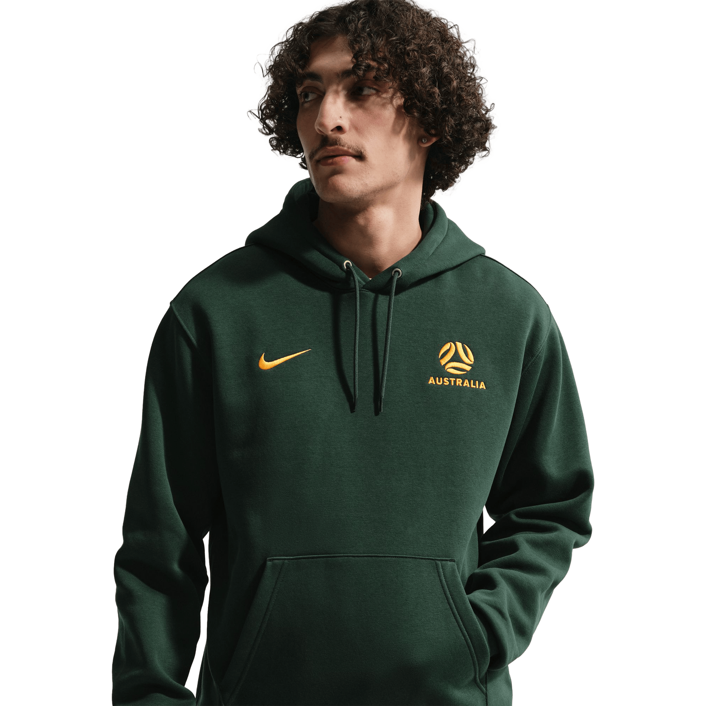 Mens Nike Australia Football Pullover Hoodie