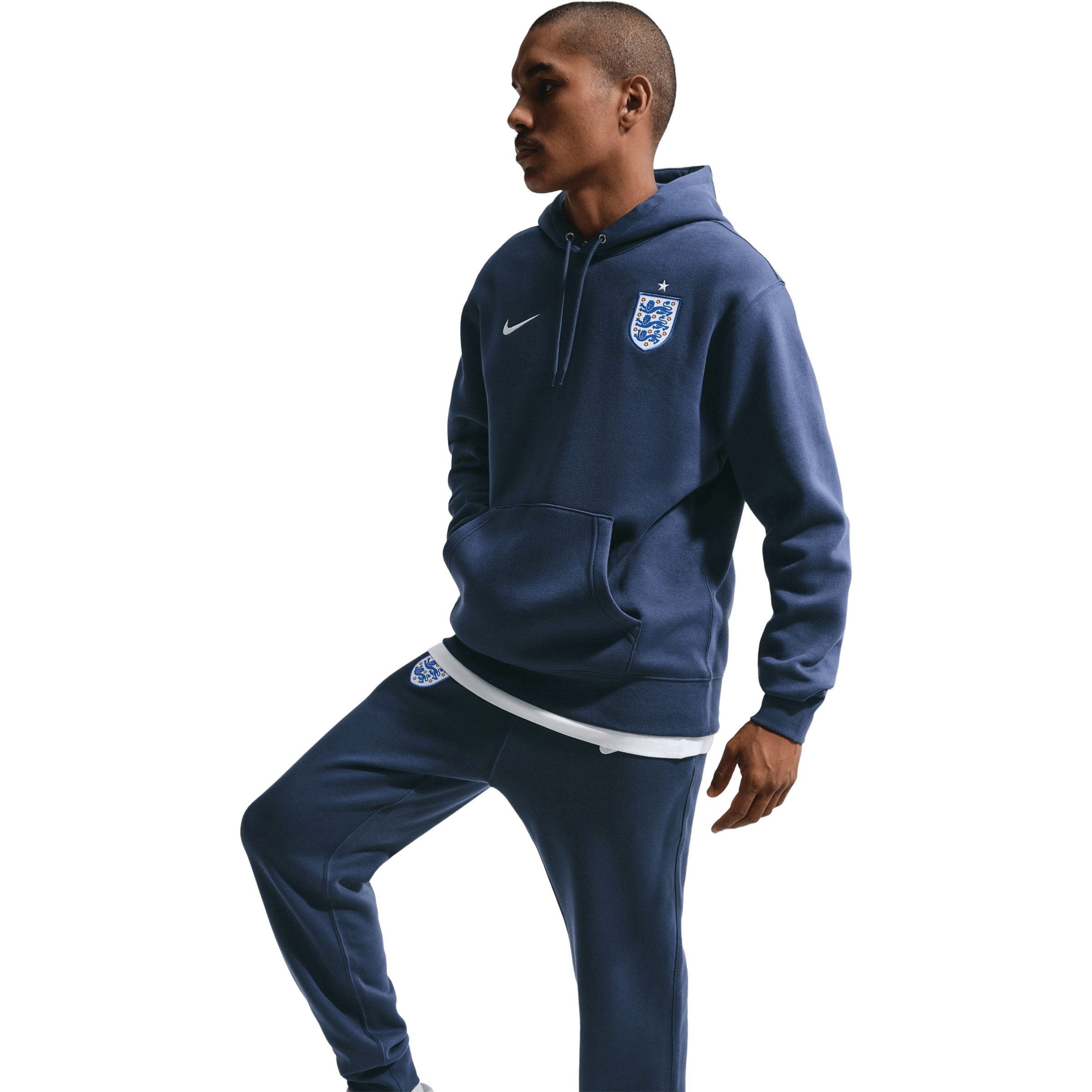 Mens Nike England Club Football Pullover Hoodie