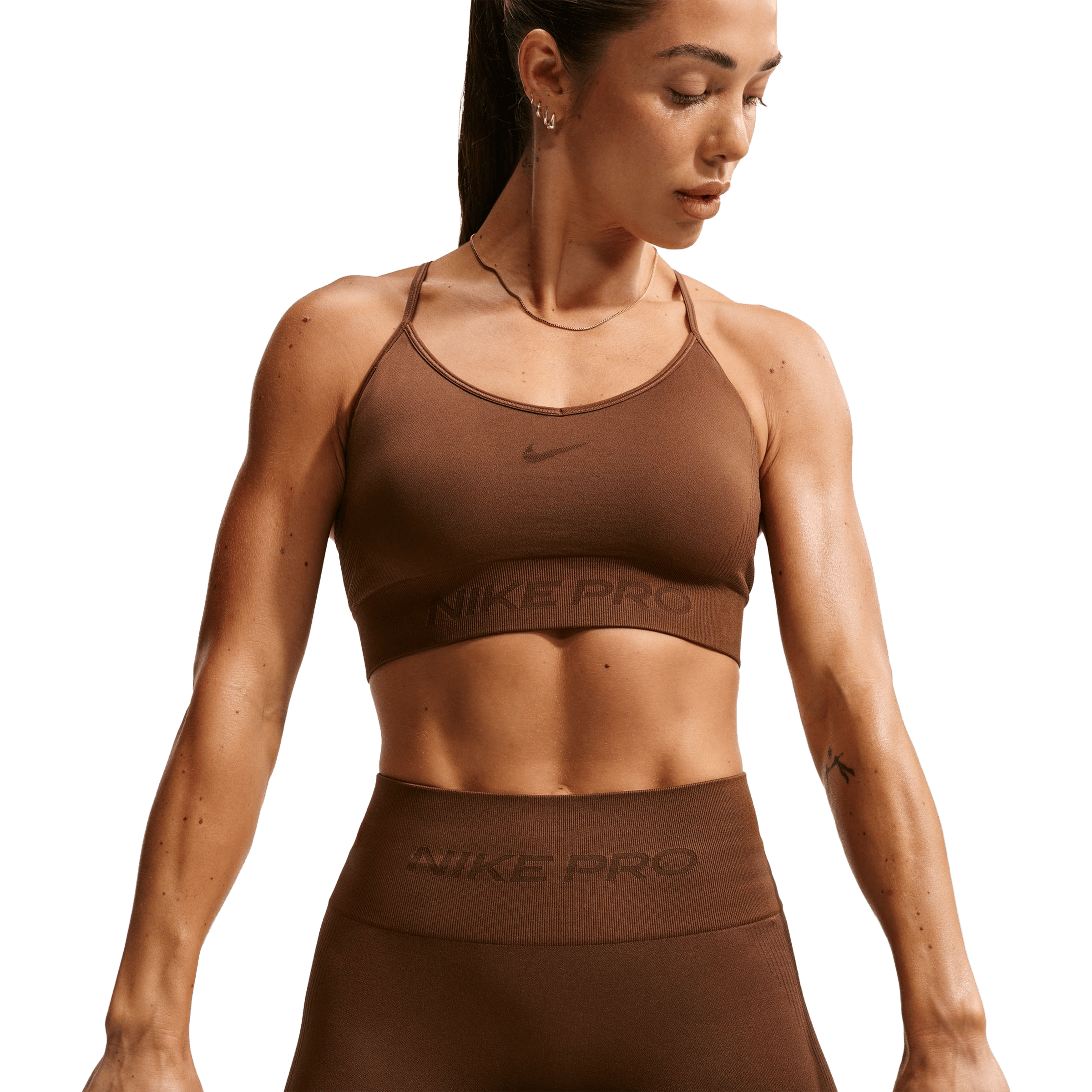 Nike Pro Seamless Light-Support Padded Sports Bra