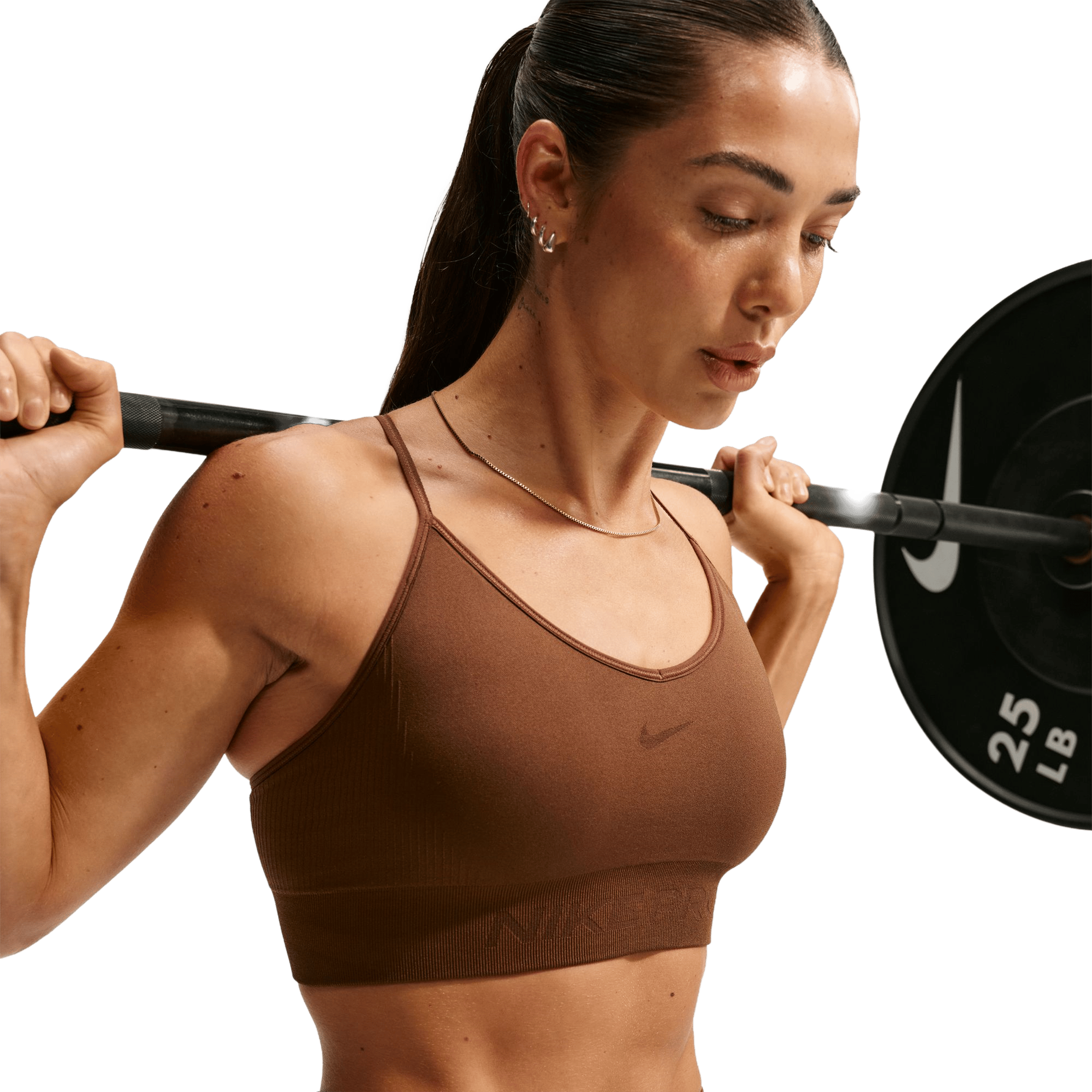 Nike Pro Seamless Light-Support Padded Sports Bra
