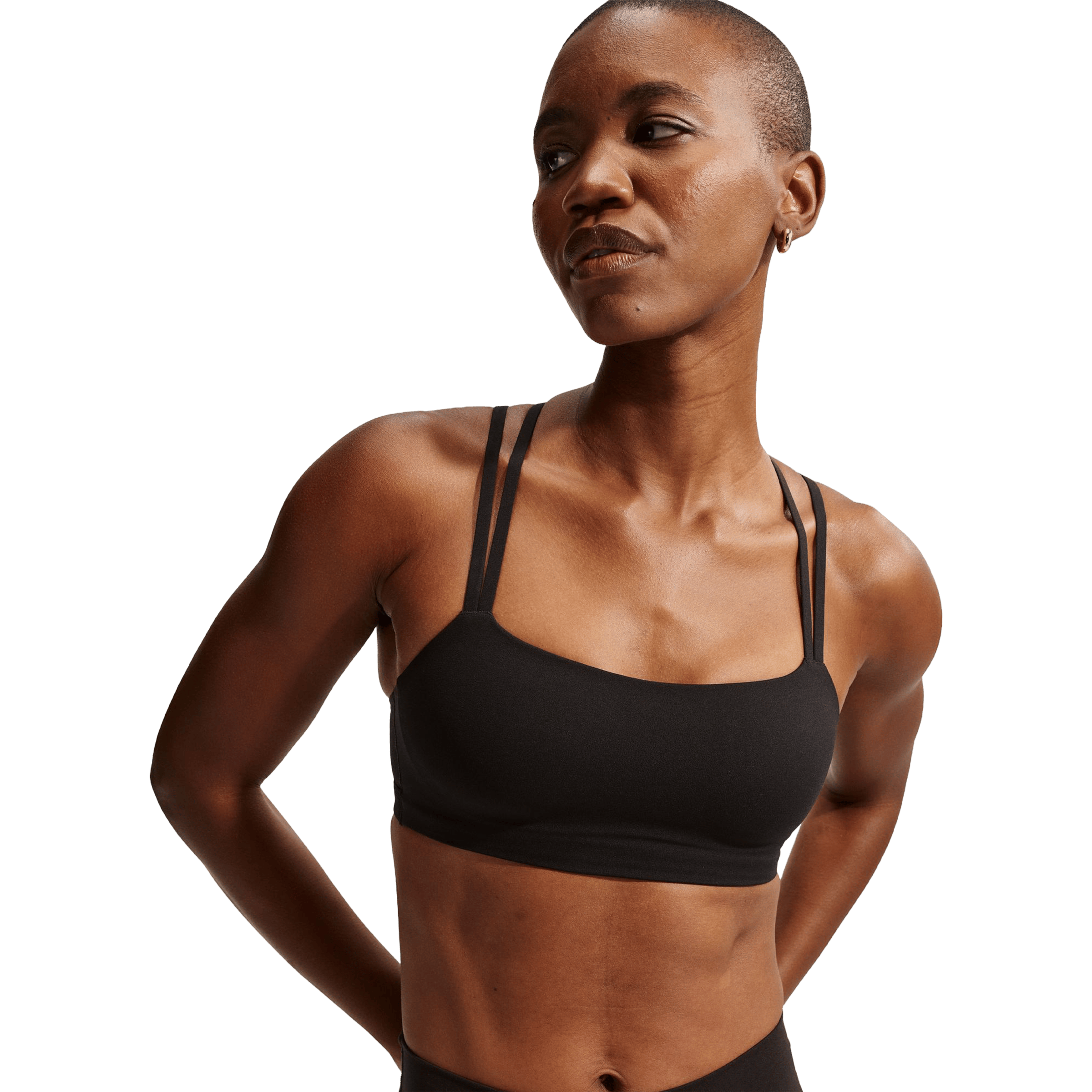 Nike Zenvy Strappy Light-Support Padded Sports Bra