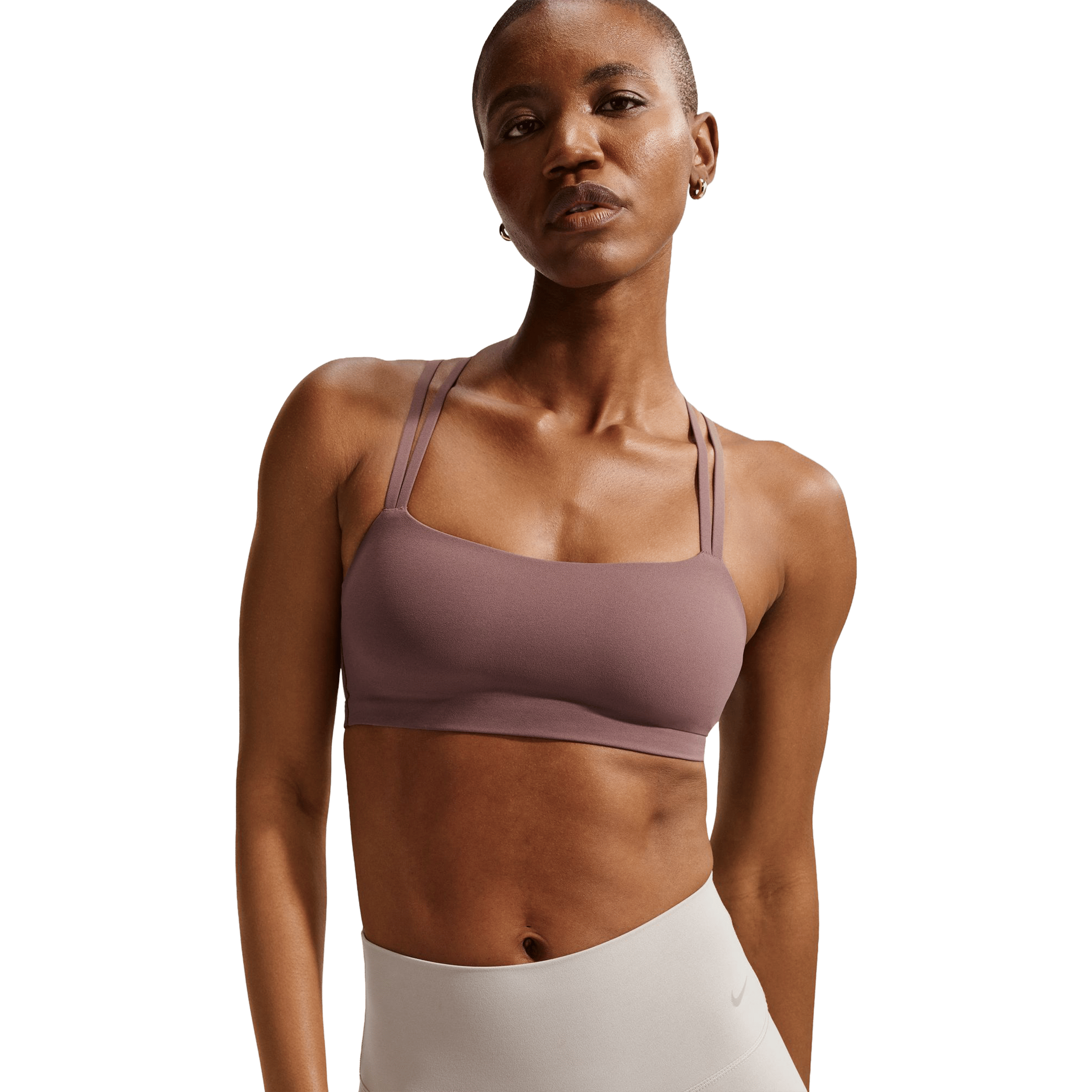 Nike Zenvy Strappy Light-Support Padded Sports Bra