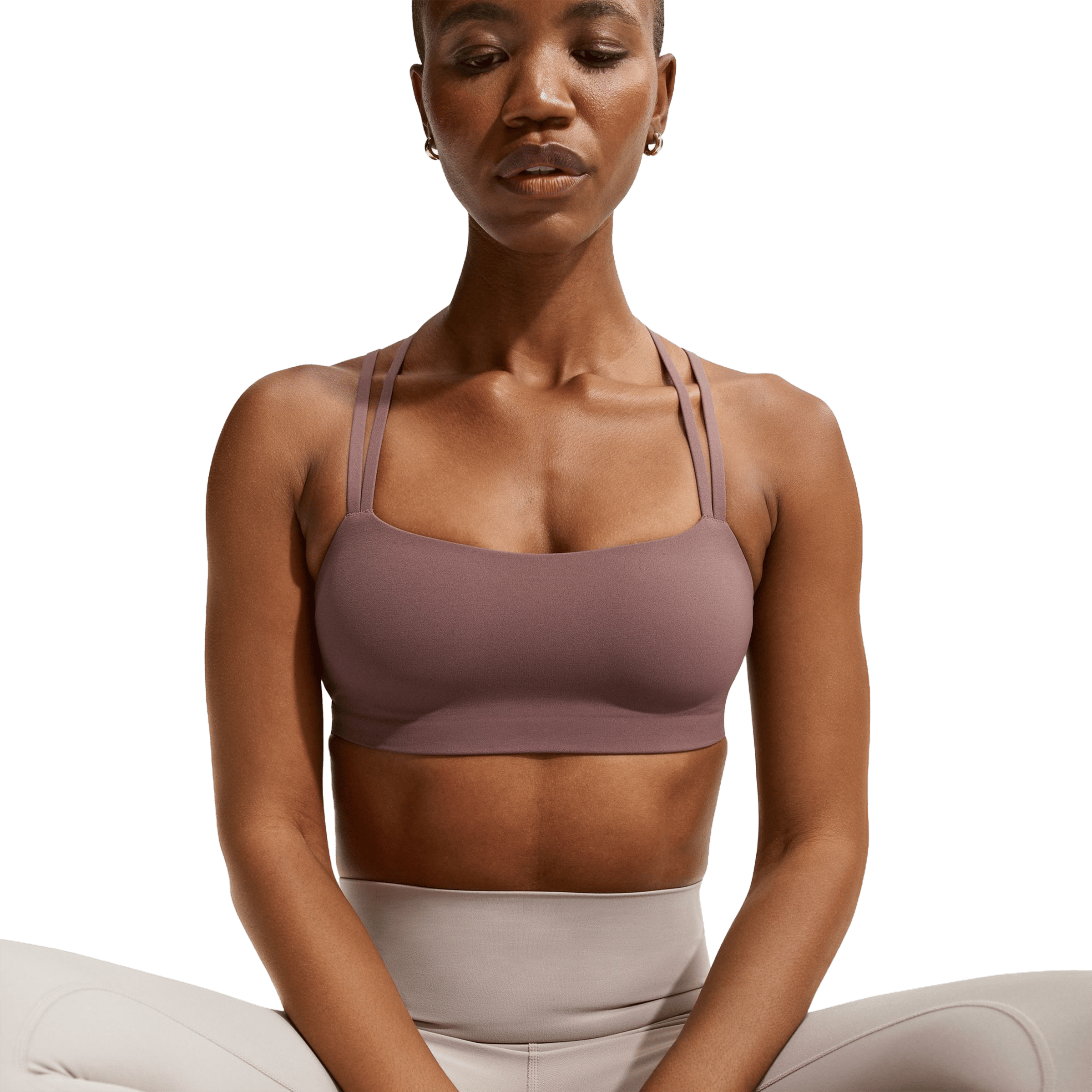Nike Zenvy Strappy Light-Support Padded Sports Bra