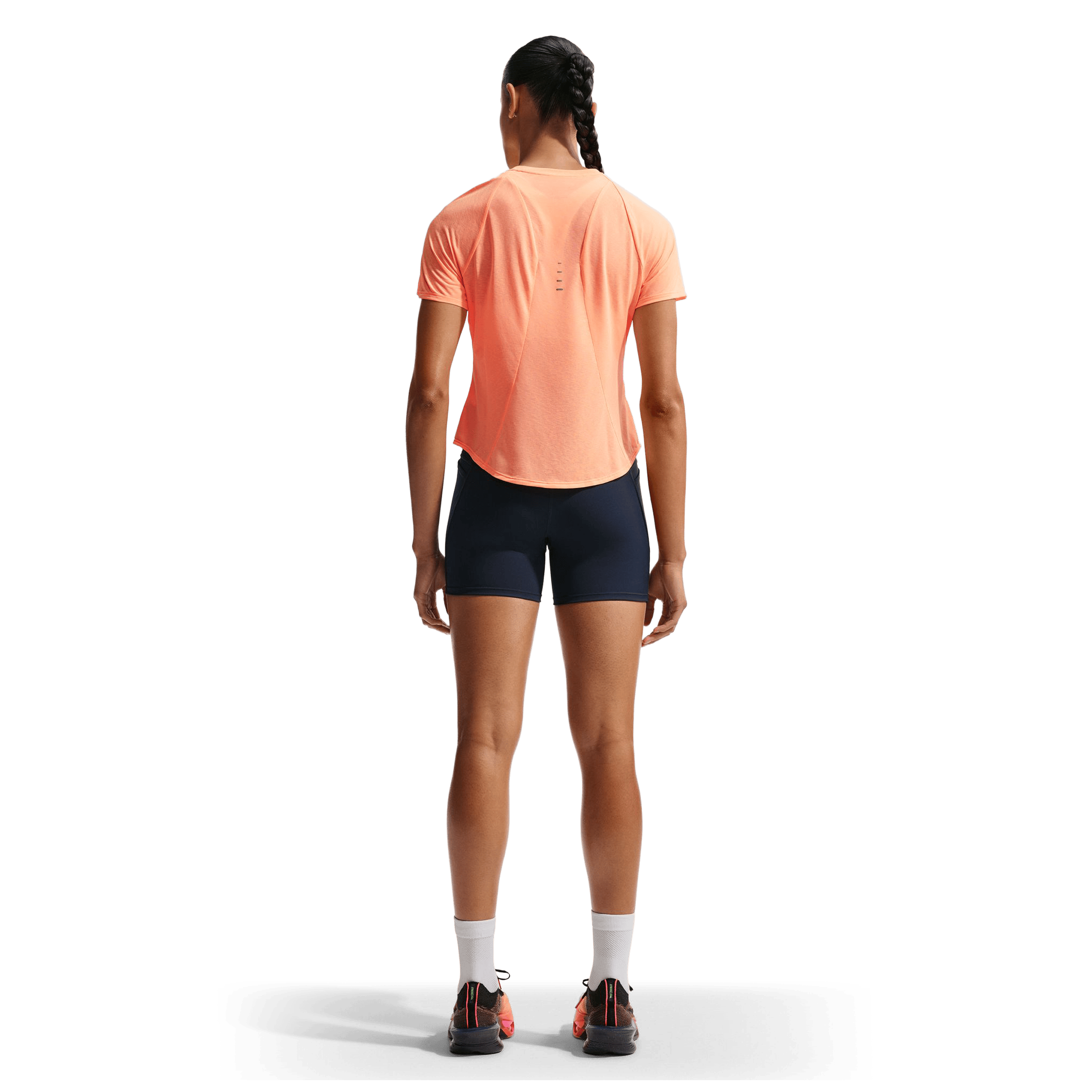 Womens Nike Swift Novelty Breathe Running Tee