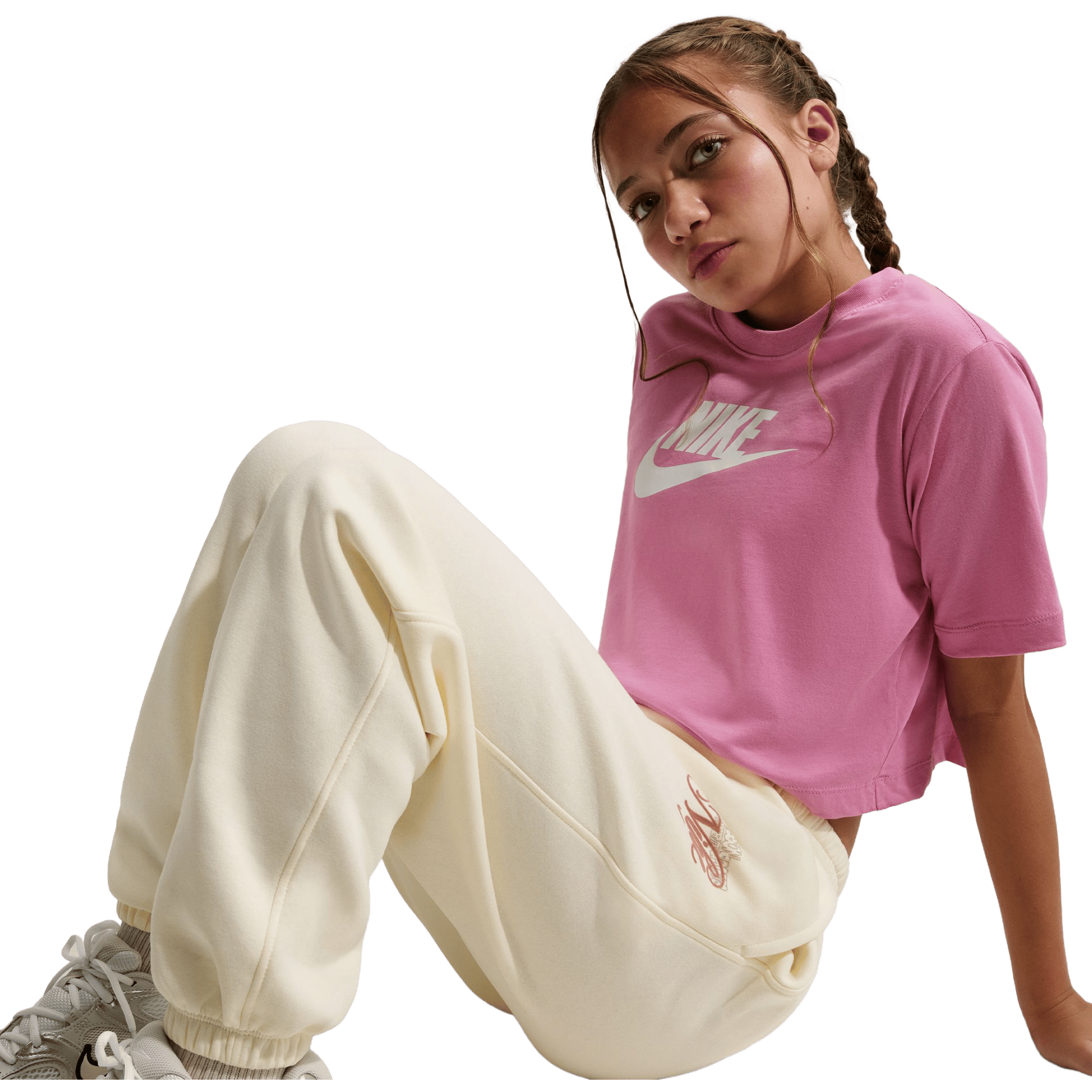Kids Nike Sportswear Club Fleece Graphic Pants