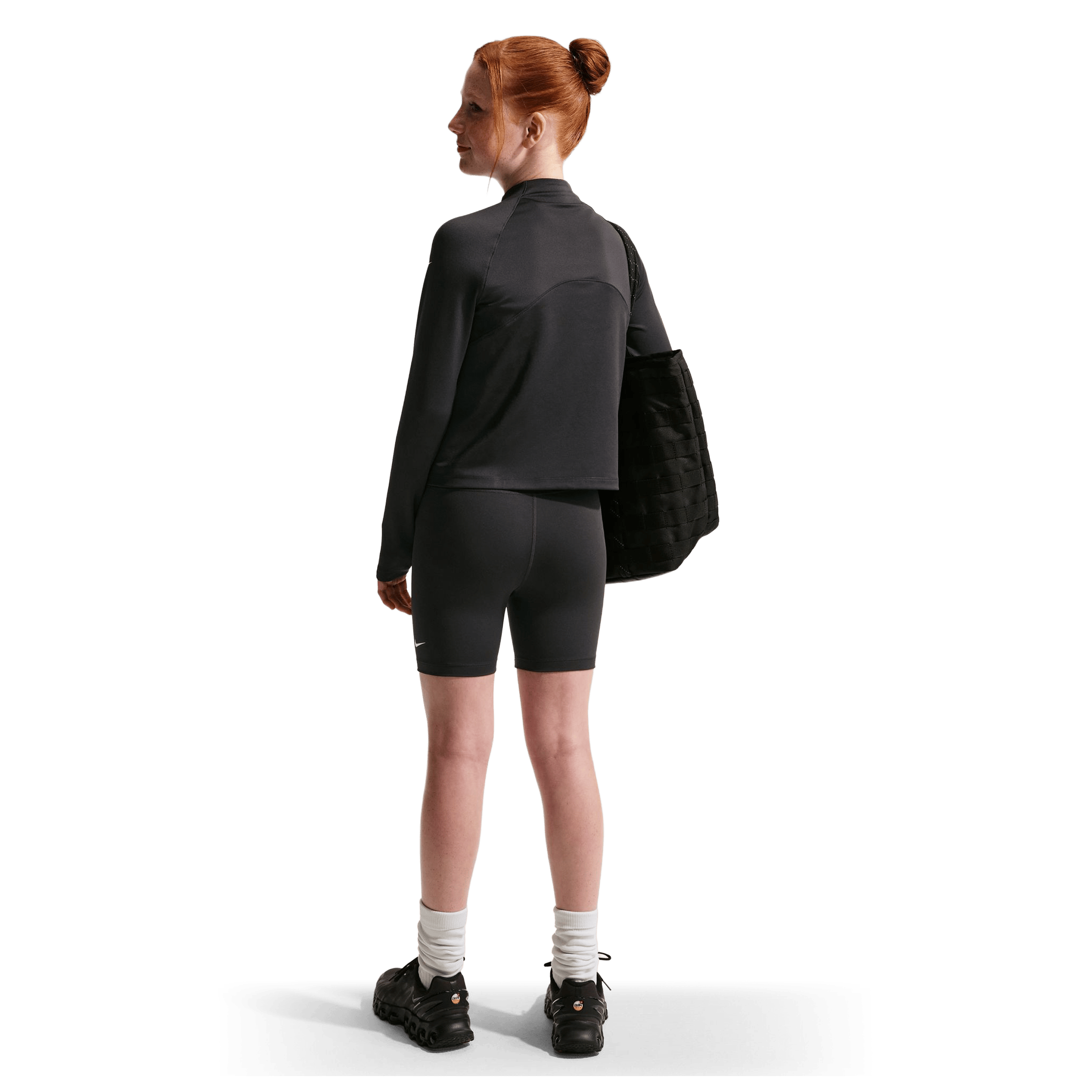 Kids Nike Pro Half-Zip Long Sleeve Top