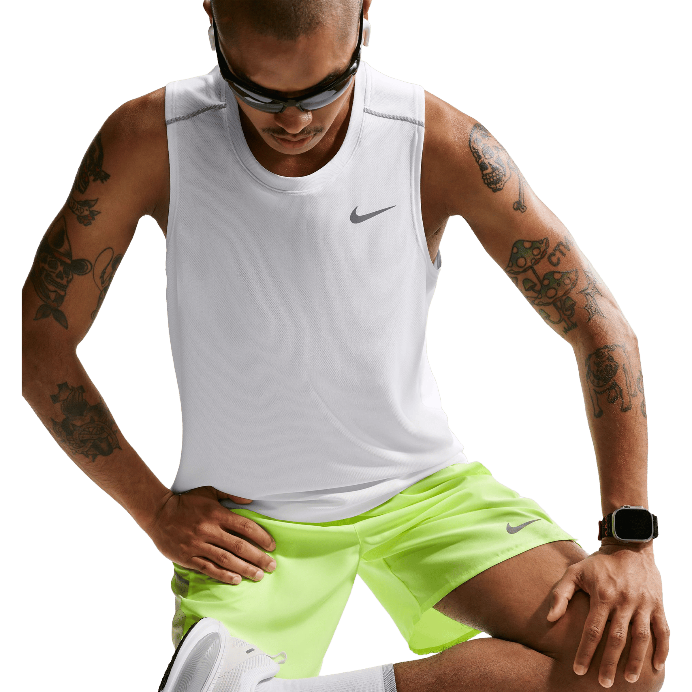 Mens Nike Miler Running Tank Top