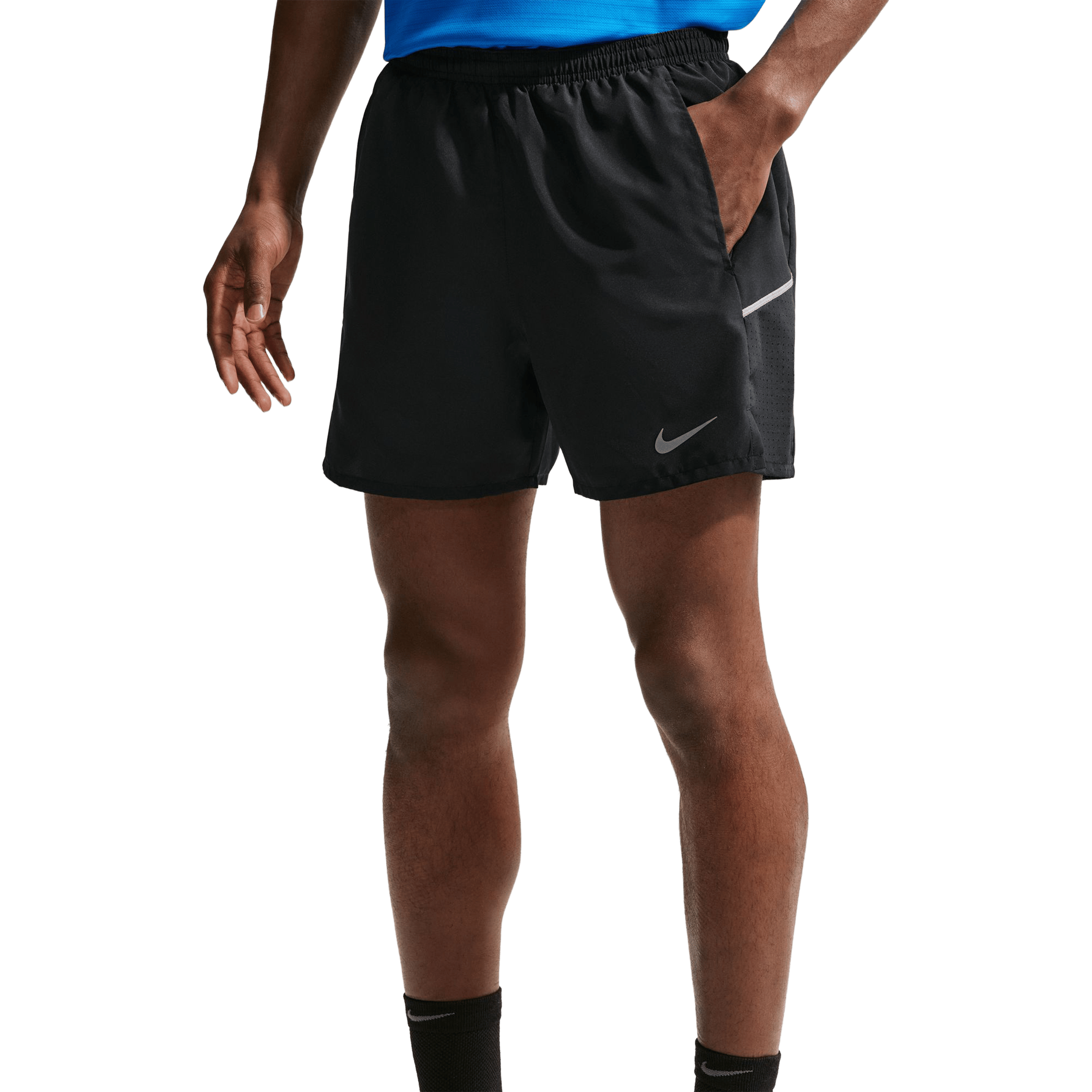 Mens Nike Miler Brief-Lined (5") Running Shorts