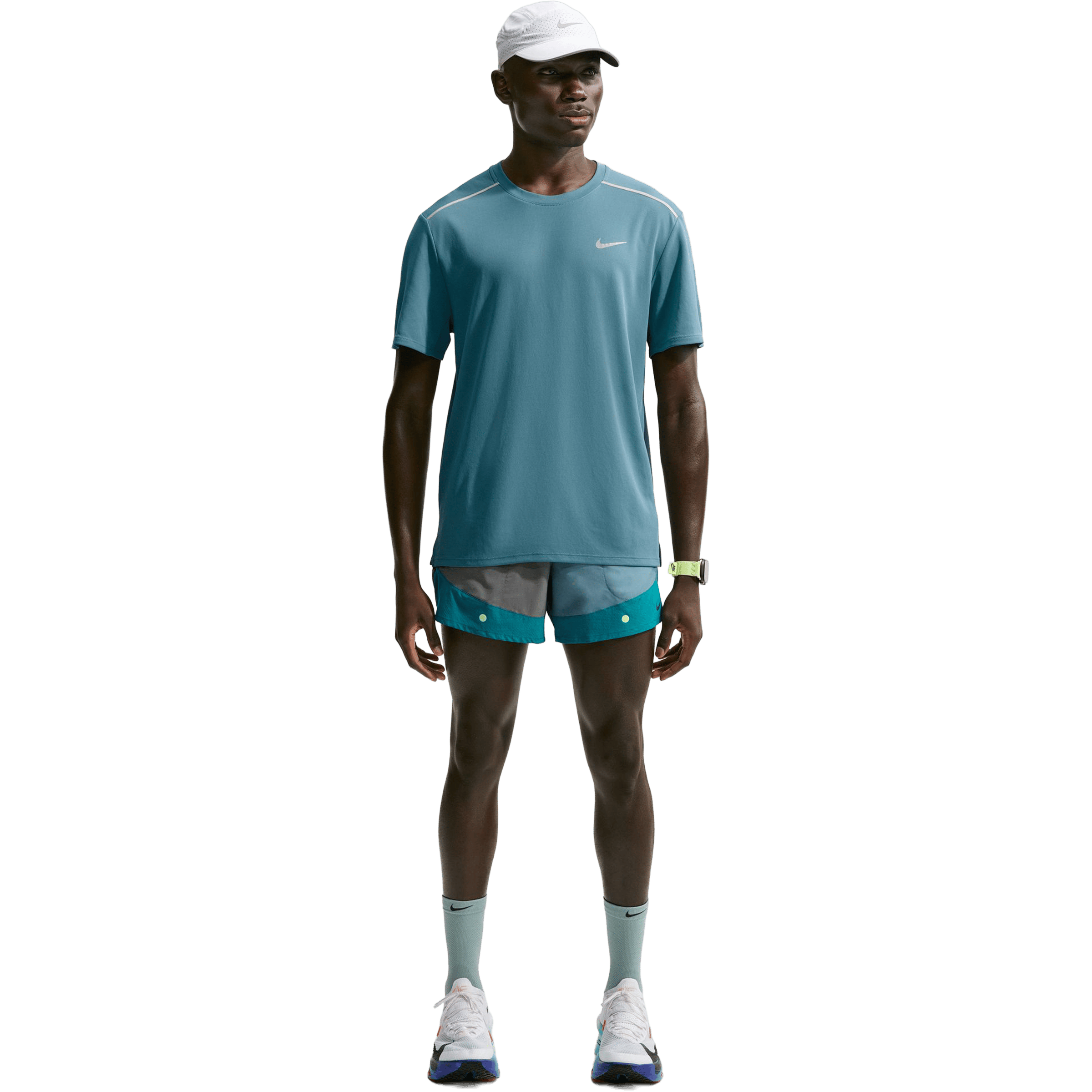 Mens Nike Miler Dri-FIT Running Tee
