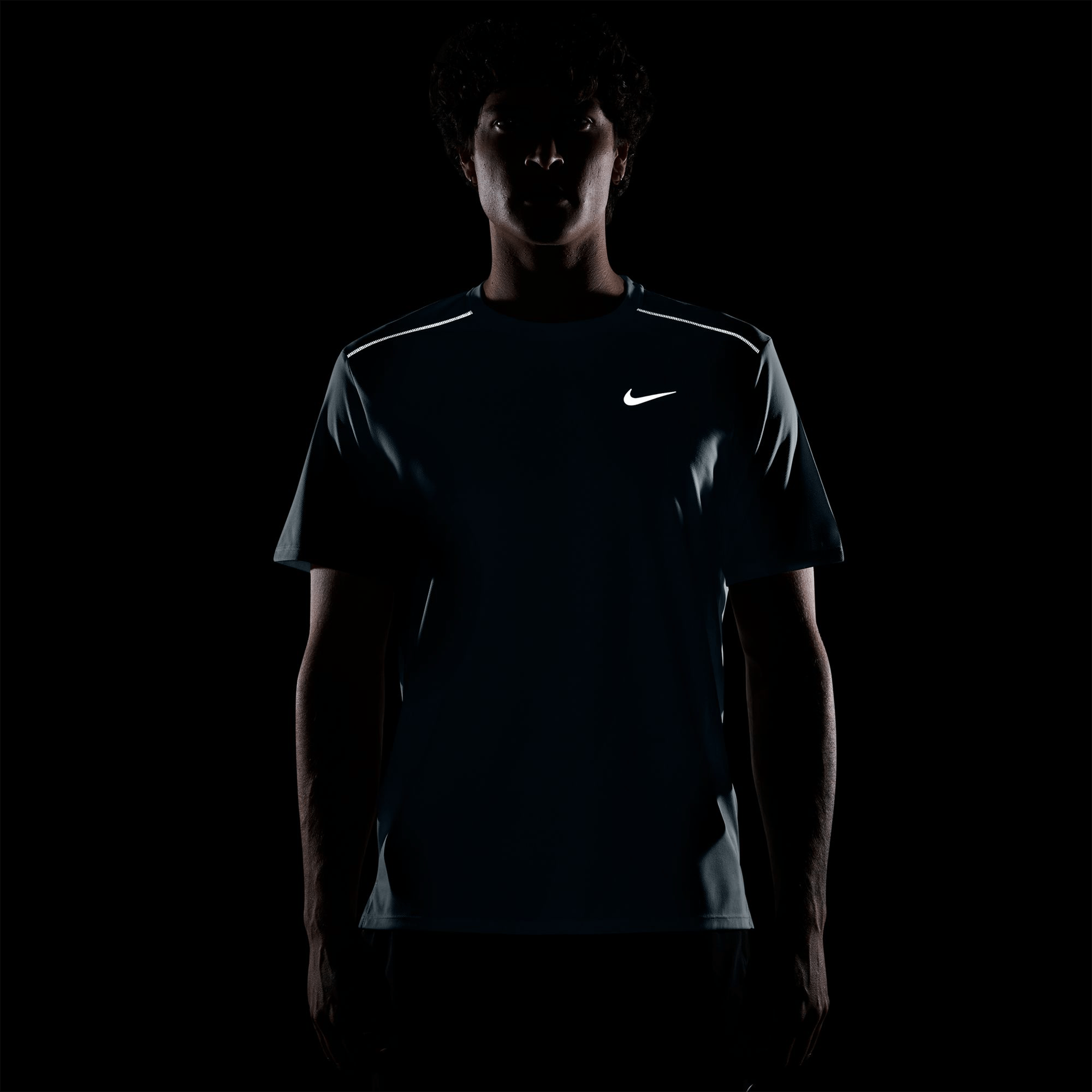 Mens Nike Miler Dri-FIT Running Tee