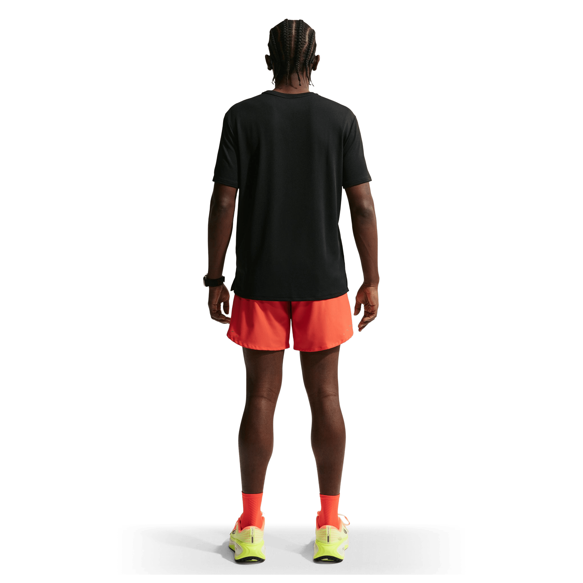 Mens Nike Miler Short-Sleeve Running Tee