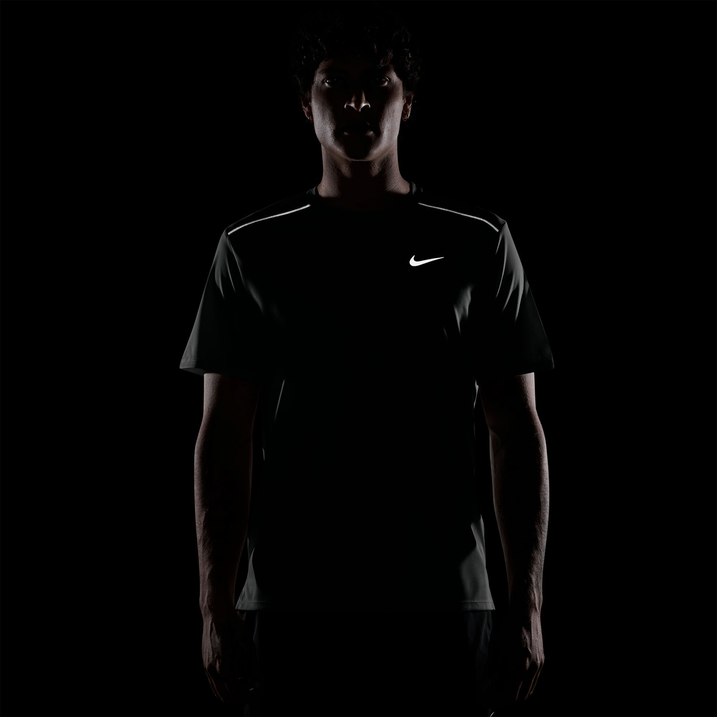 Mens Nike Miler Dri-FIT Running Tee