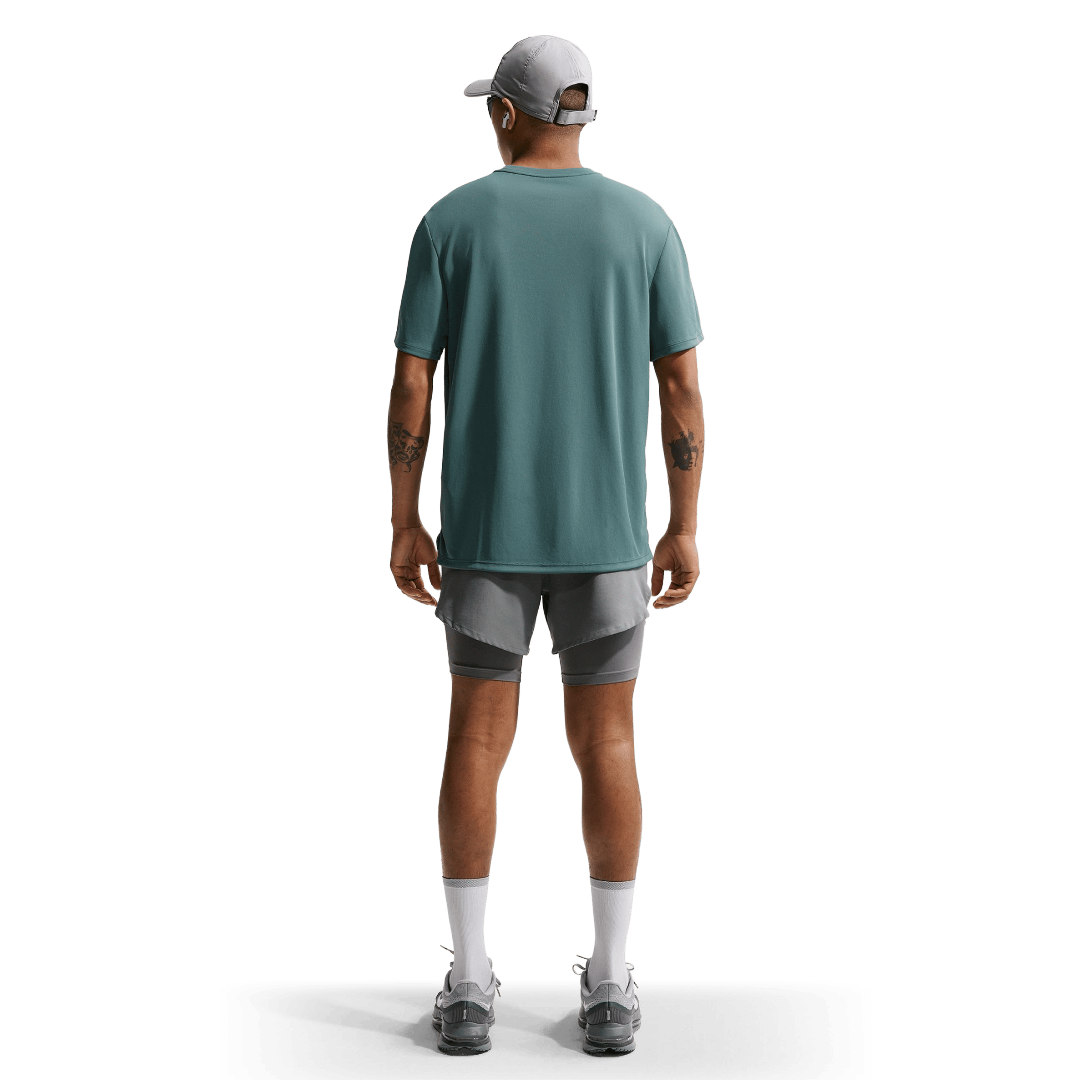 Mens Nike Miler Short-Sleeve Running Tee