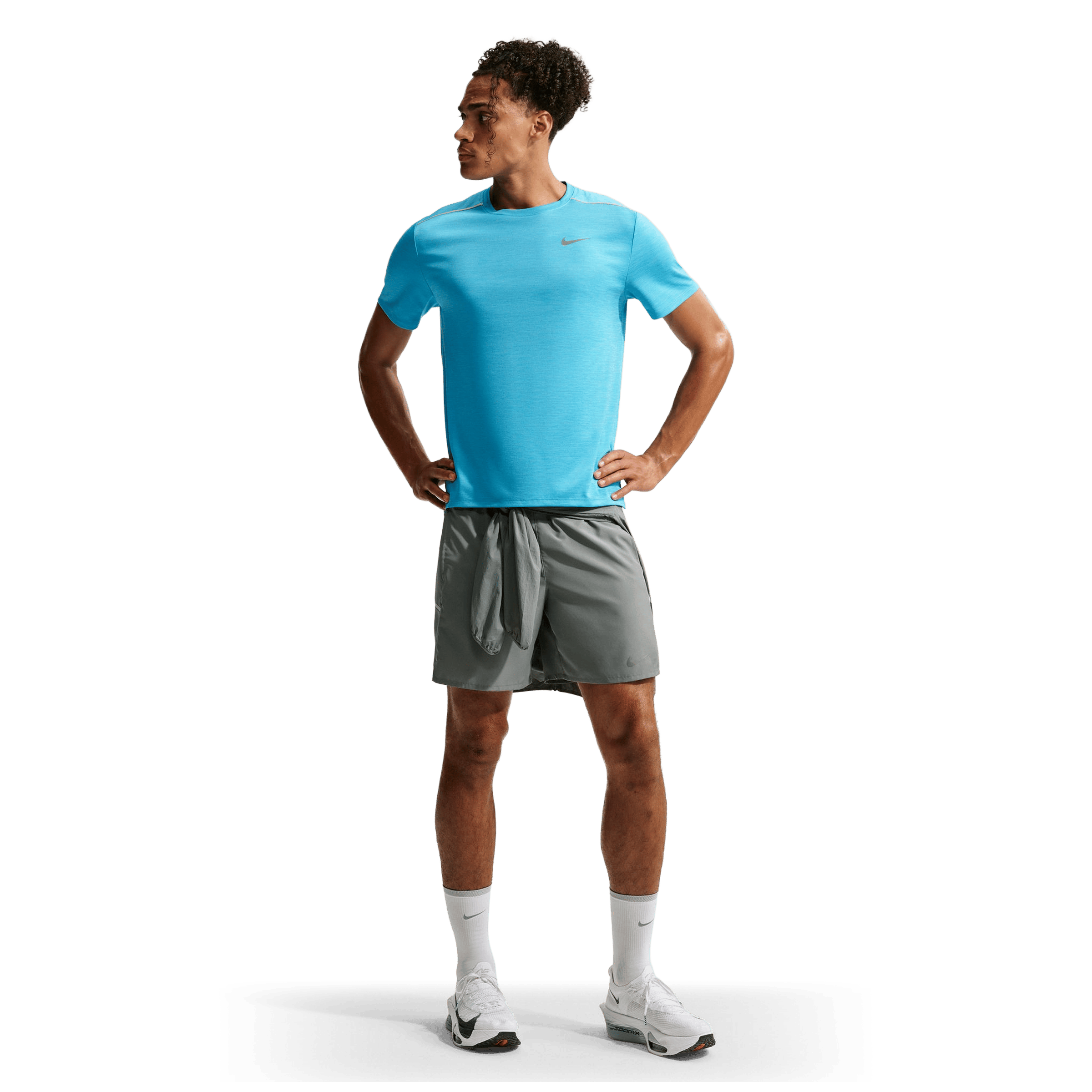 Mens Nike Dri-FIT UV Miler Short Sleeve Tee