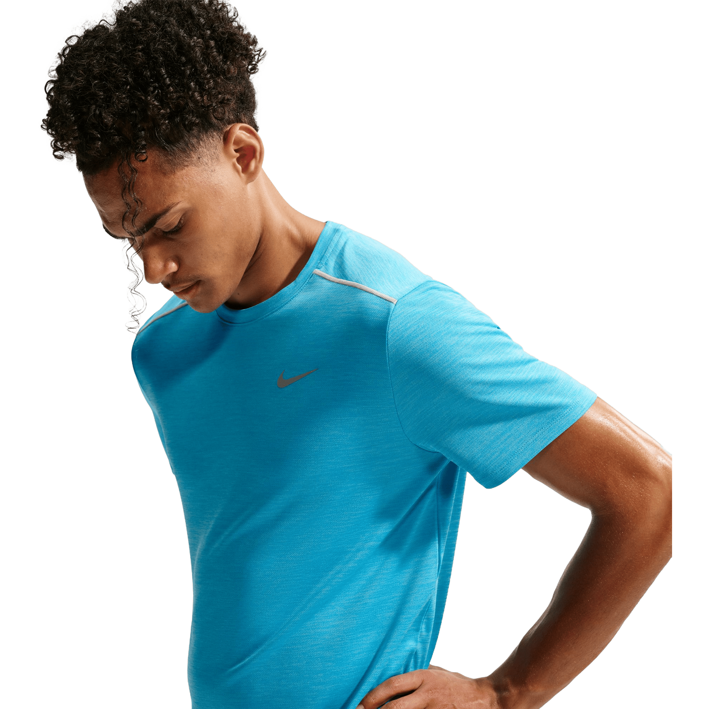 Mens Nike Dri-FIT UV Miler Short Sleeve Tee