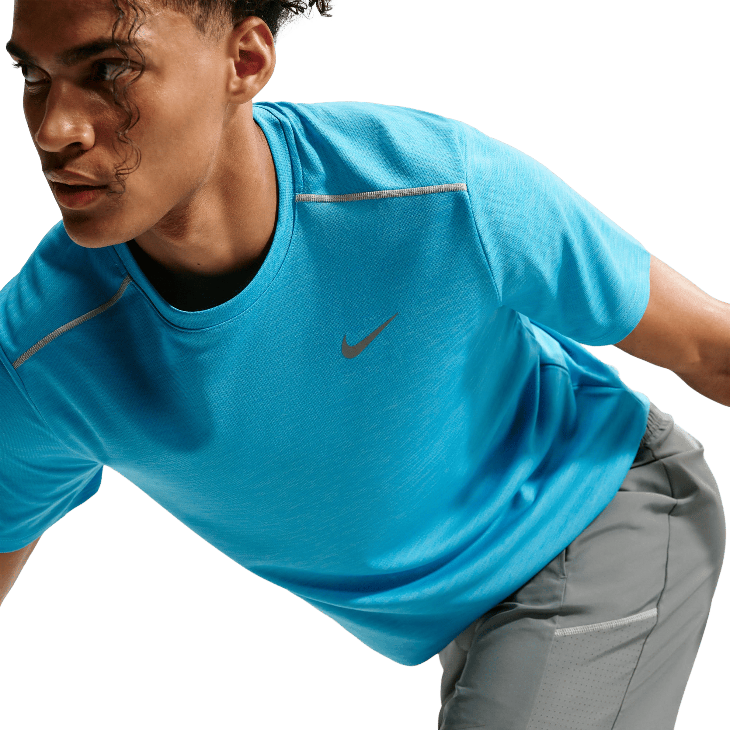 Mens Nike Dri-FIT UV Miler Short Sleeve Tee