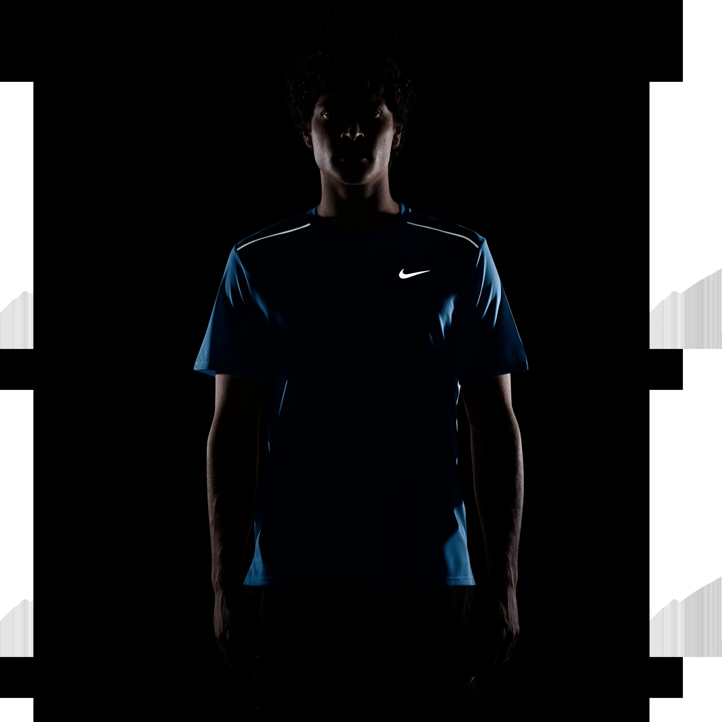 Mens Nike Dri-FIT UV Miler Short Sleeve Tee